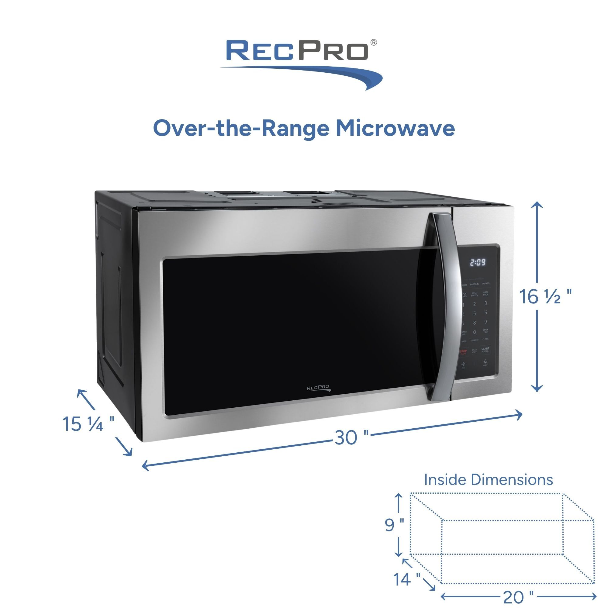 Over-the-Range Microwave Measurements 