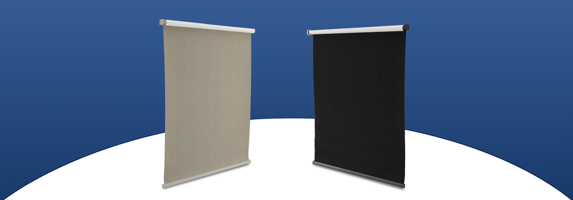 roller shades category banner