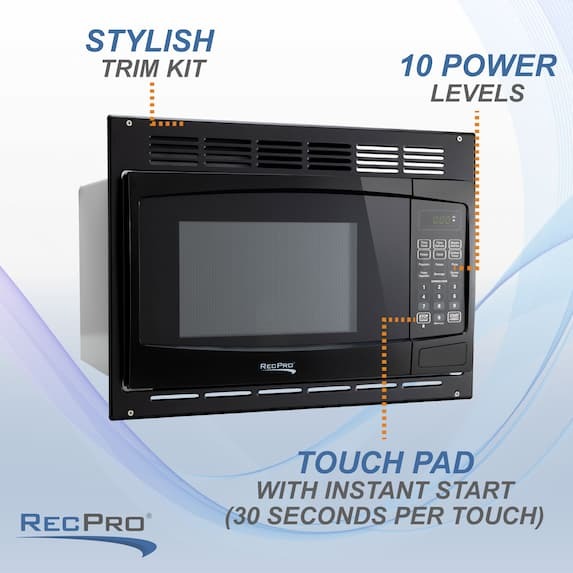 stylish trim kit, 10 power levels, touch pad