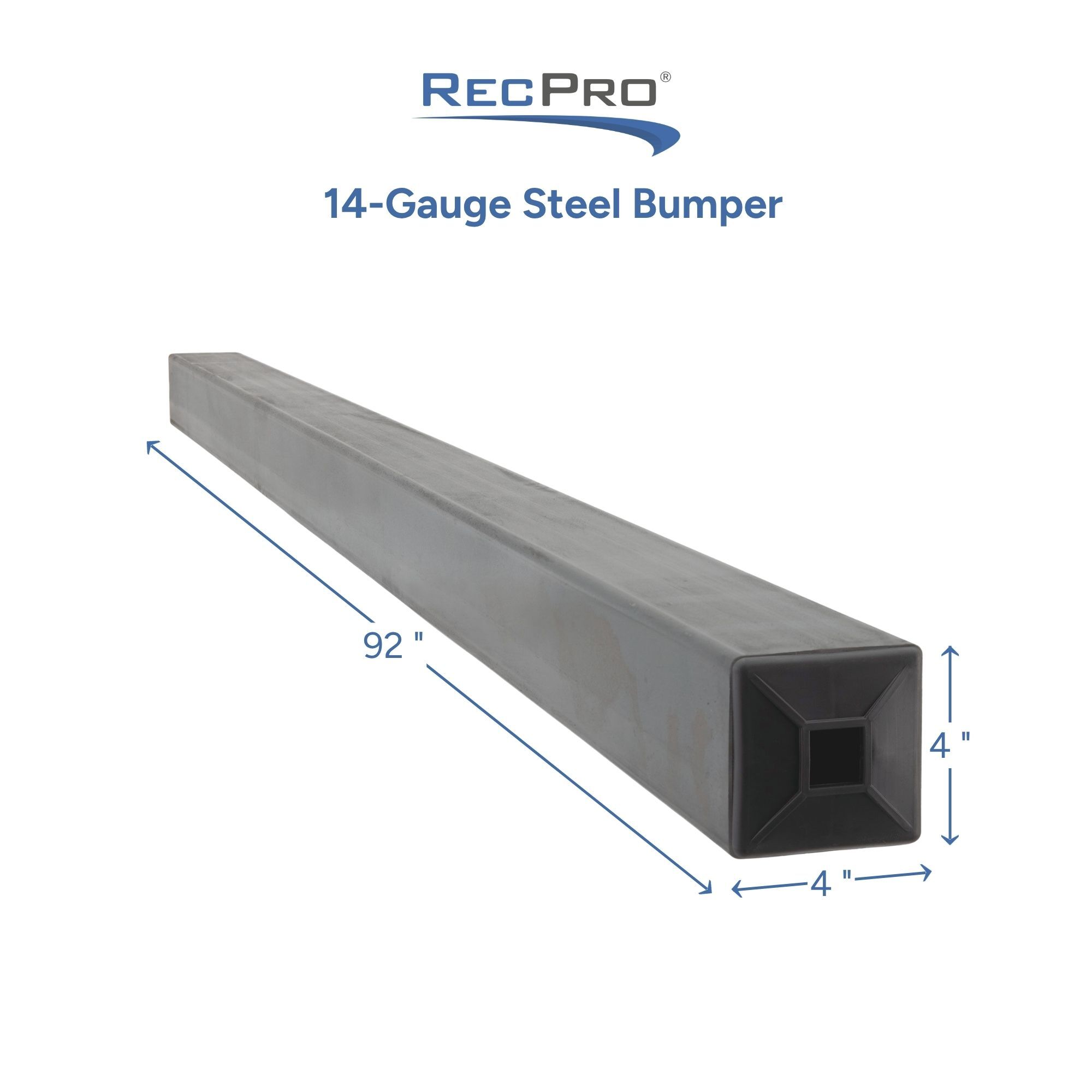 14-Gauge Steel Bumper Measurements 14-Gauge Steel Bumper Measurements