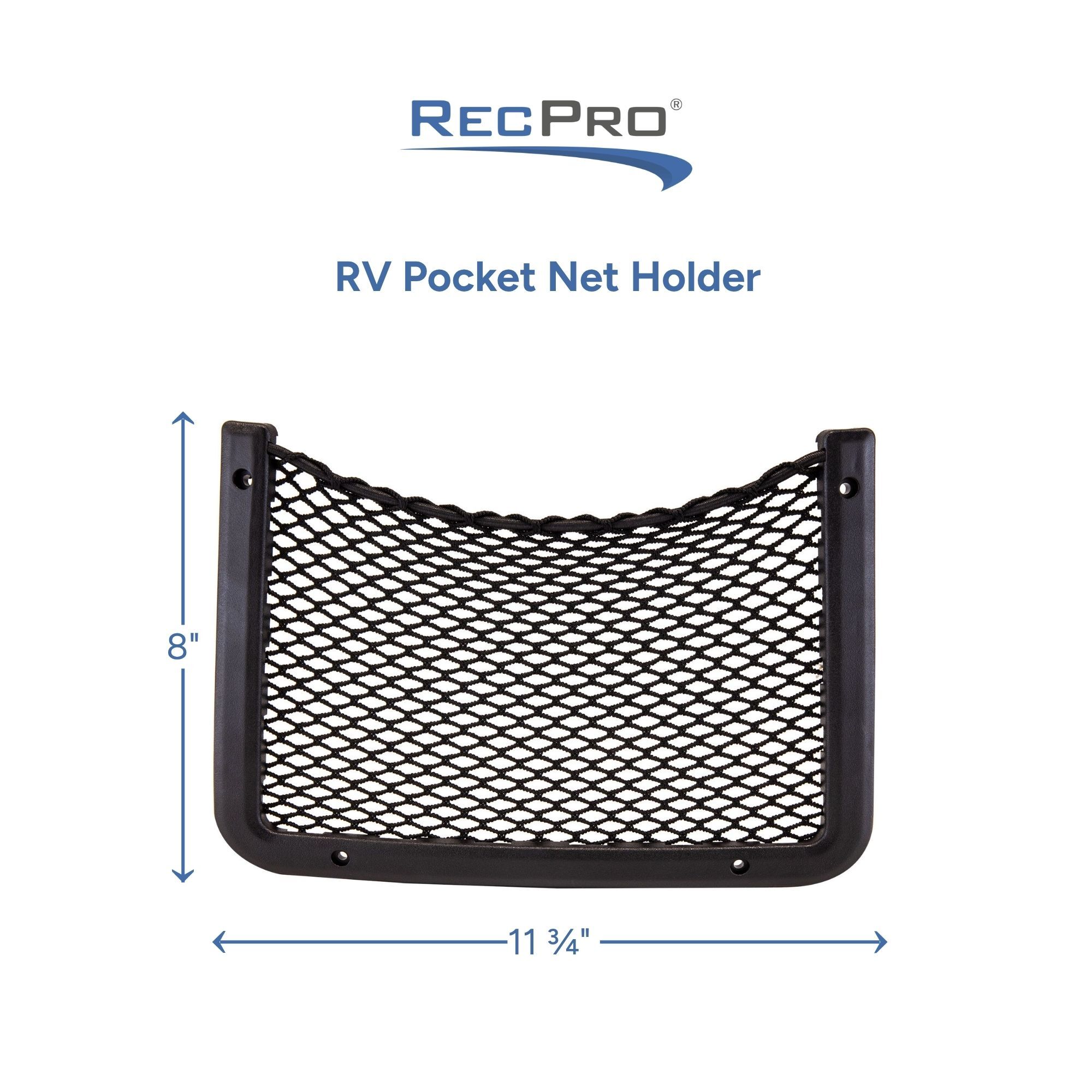 RV Pocket Net Holder Measurements 