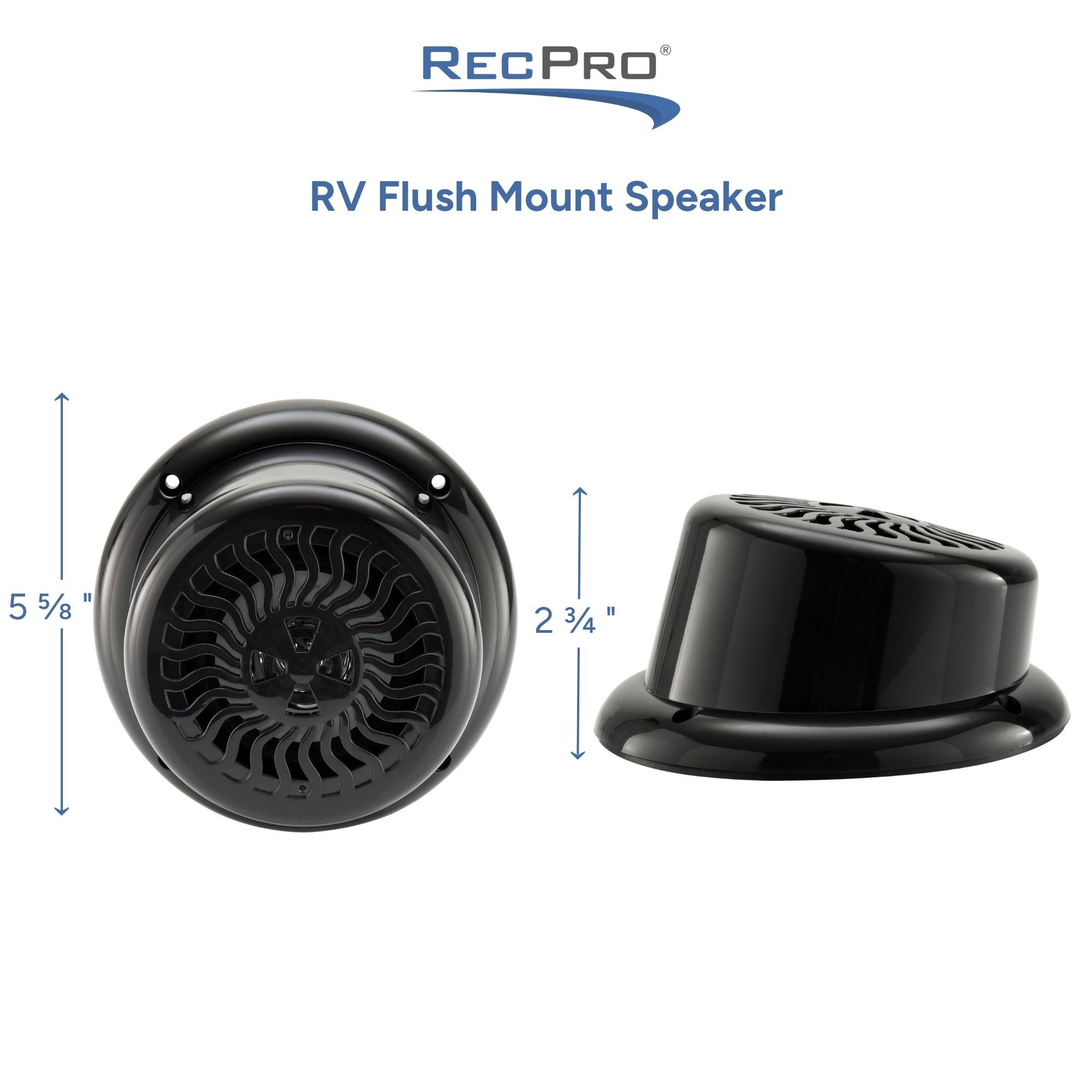 RV Flush Mount Speaker Measurements 