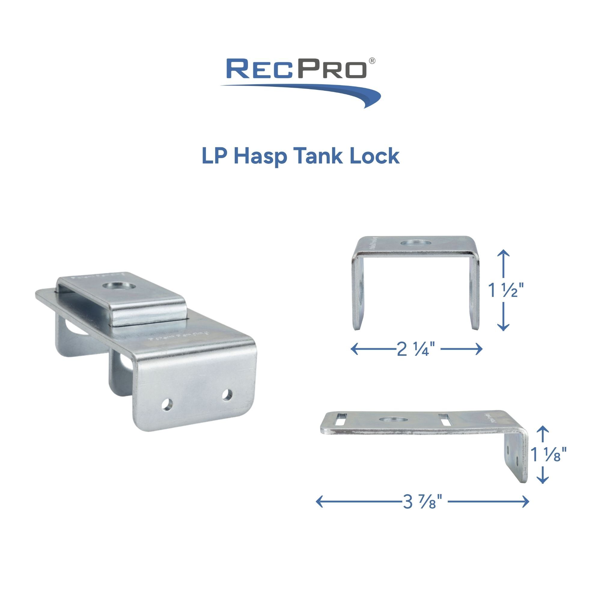 LP Hasp Tank Lock Measurements LP Hasp Tank Lock Measurements