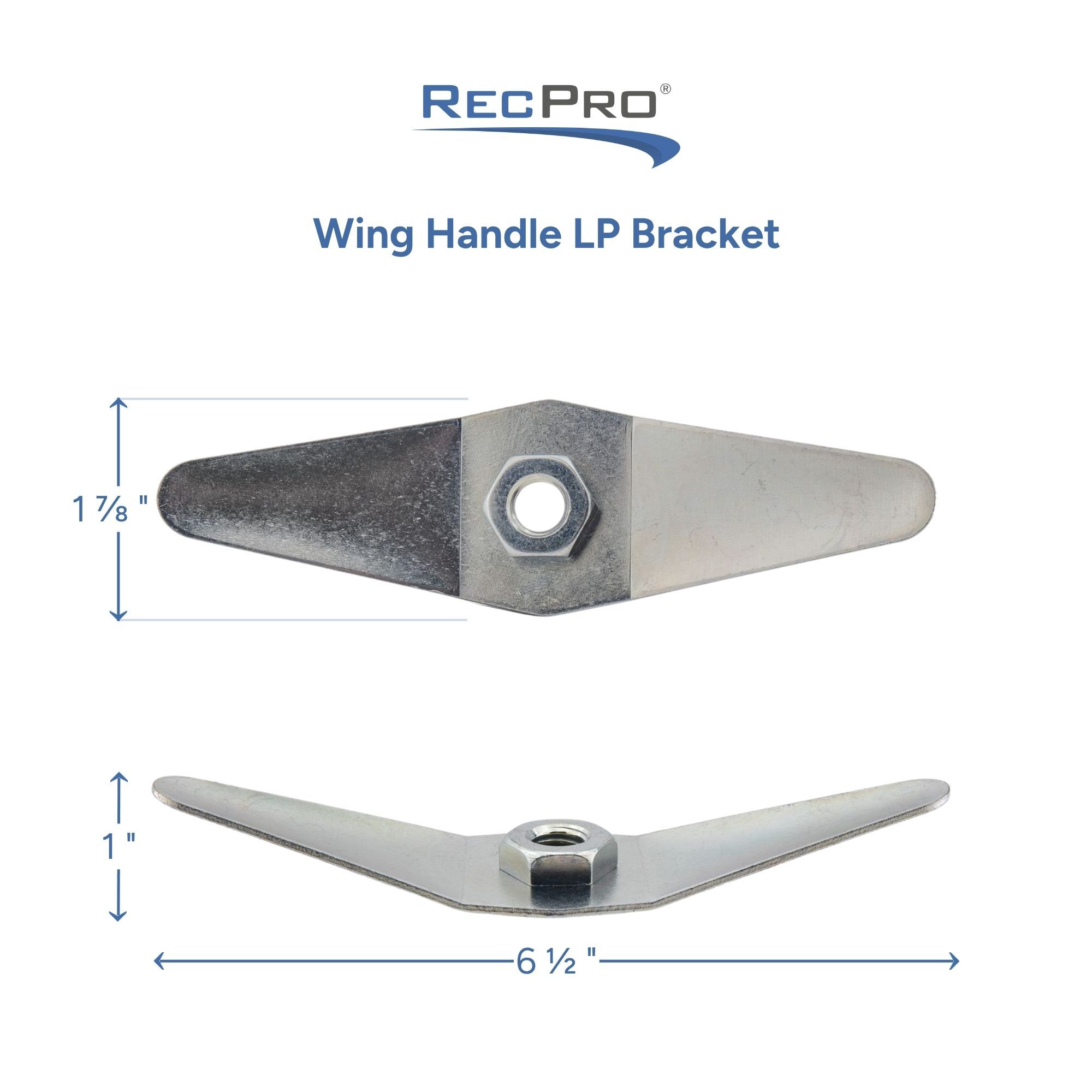 Wing Handle LP Bracket Measurements Wing Handle LP Bracket Measurements