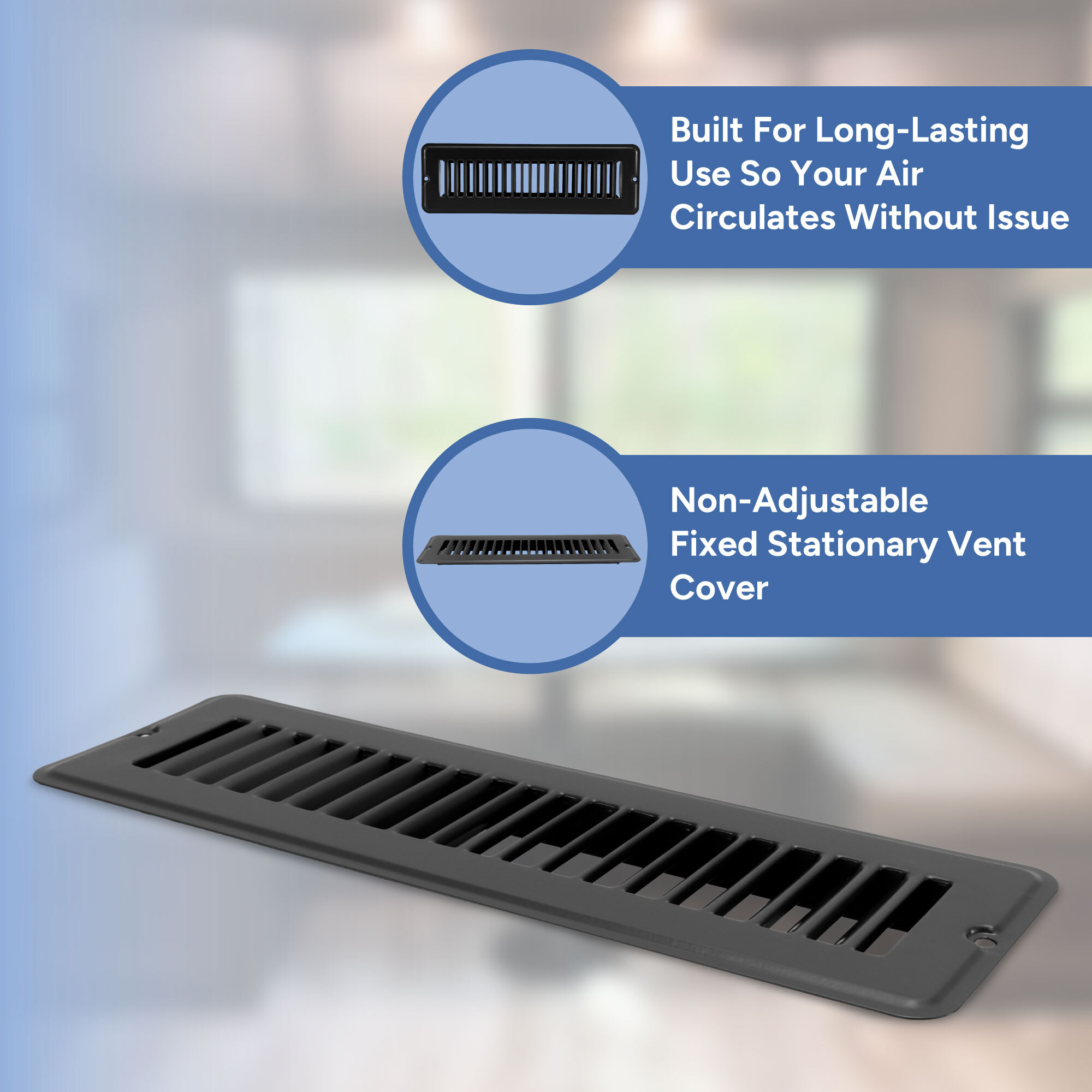 Built for long-lasting use, Non-adjustable Built for long-lasting use, Non-adjustable