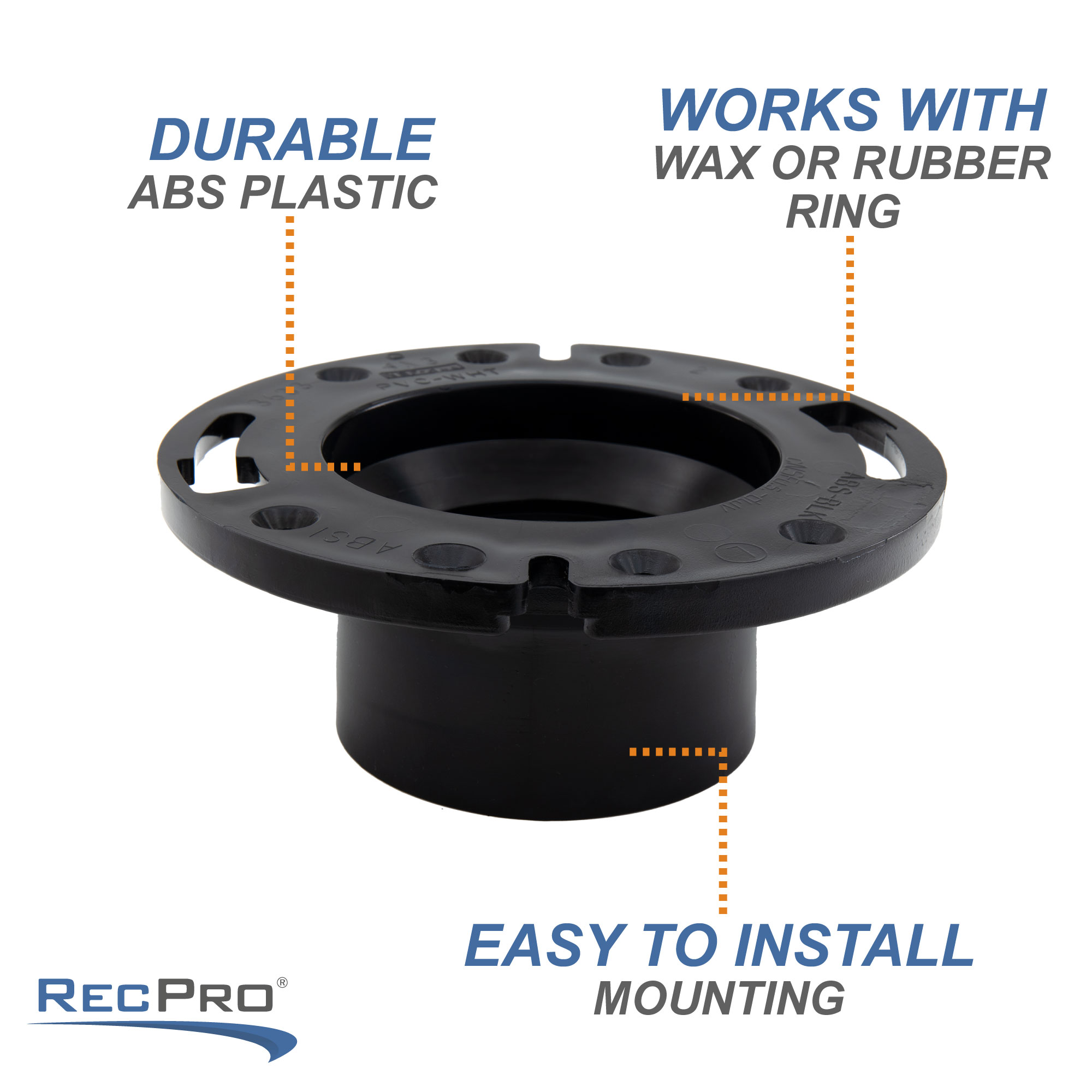 RV Toilet Seal Wax Ring - RecPro