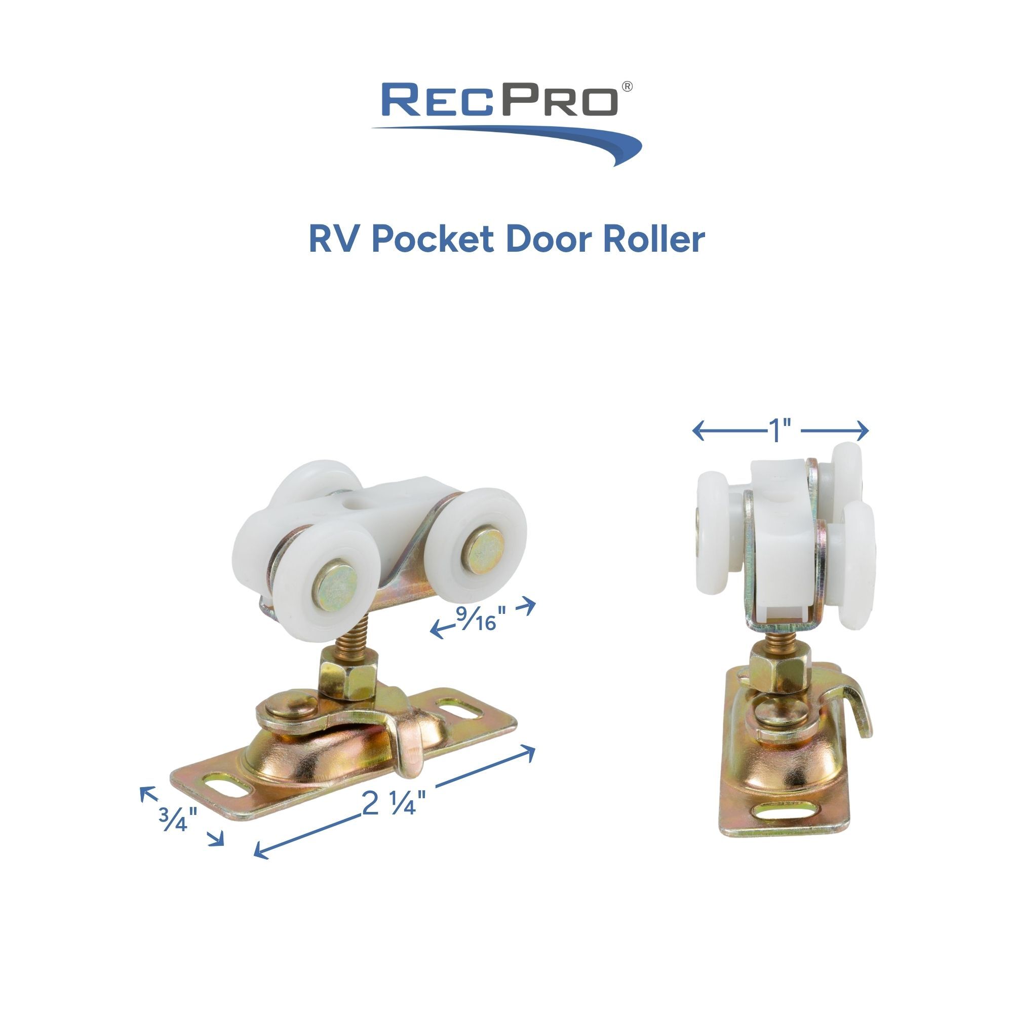 RV Pocket Door Roller Measurements 