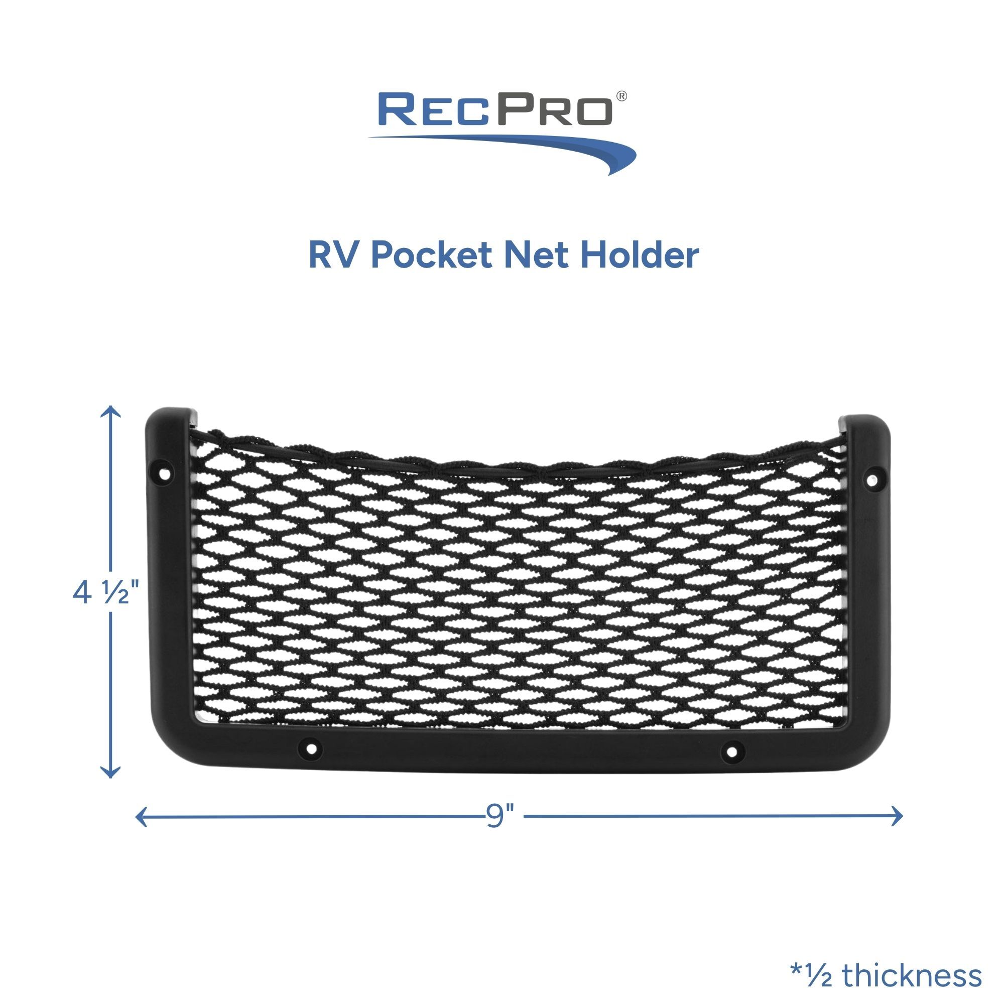 RV Pocket Net Holder Measurements 