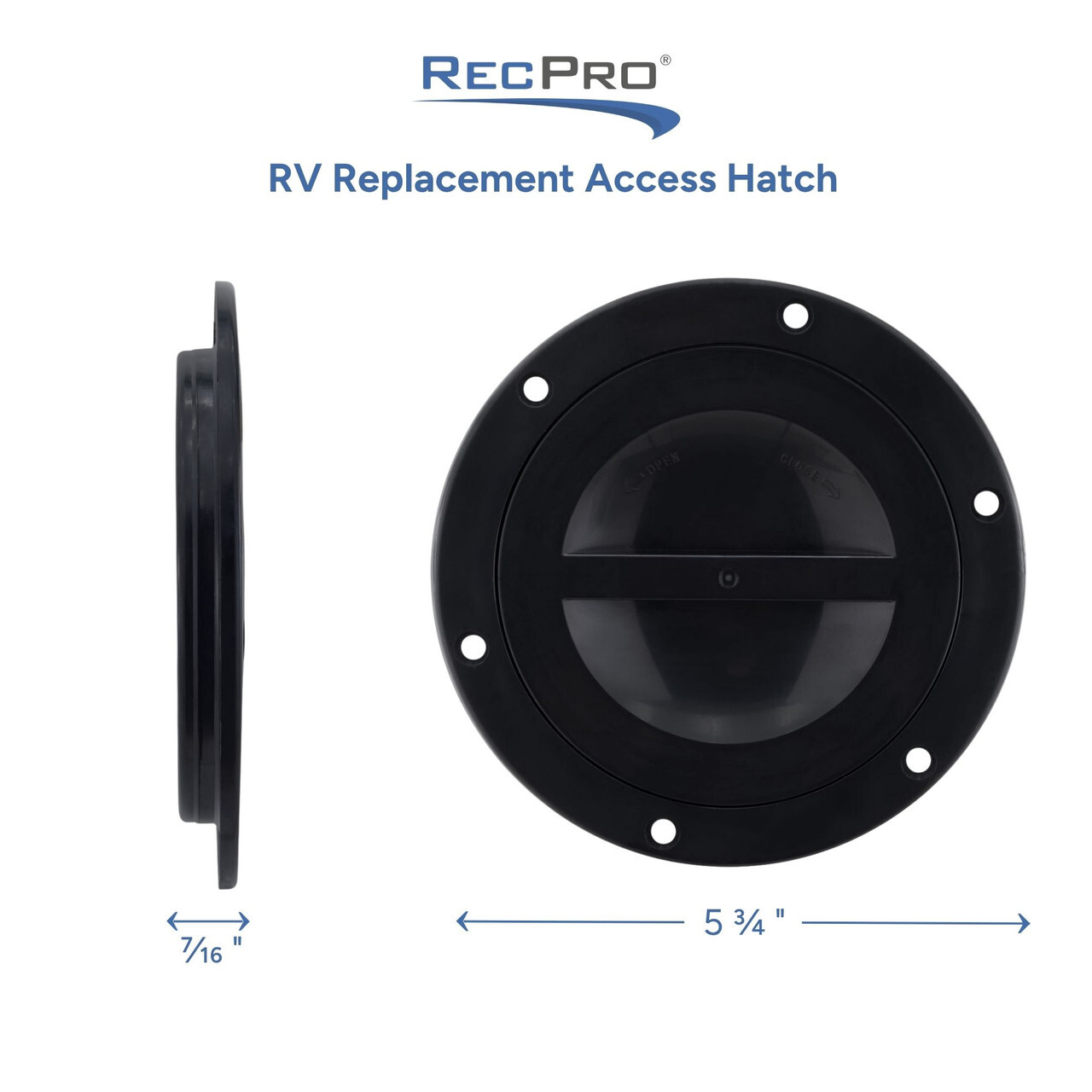 RV Replacement Access Hatch Measurements 