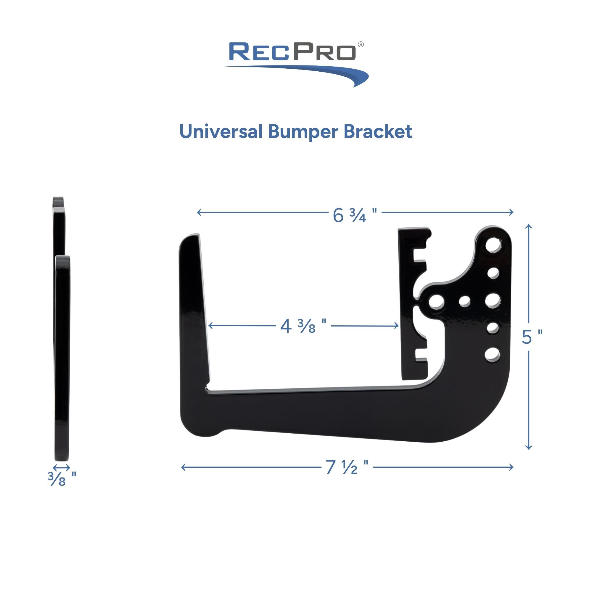 Universal Bumper Bracket Measurements 