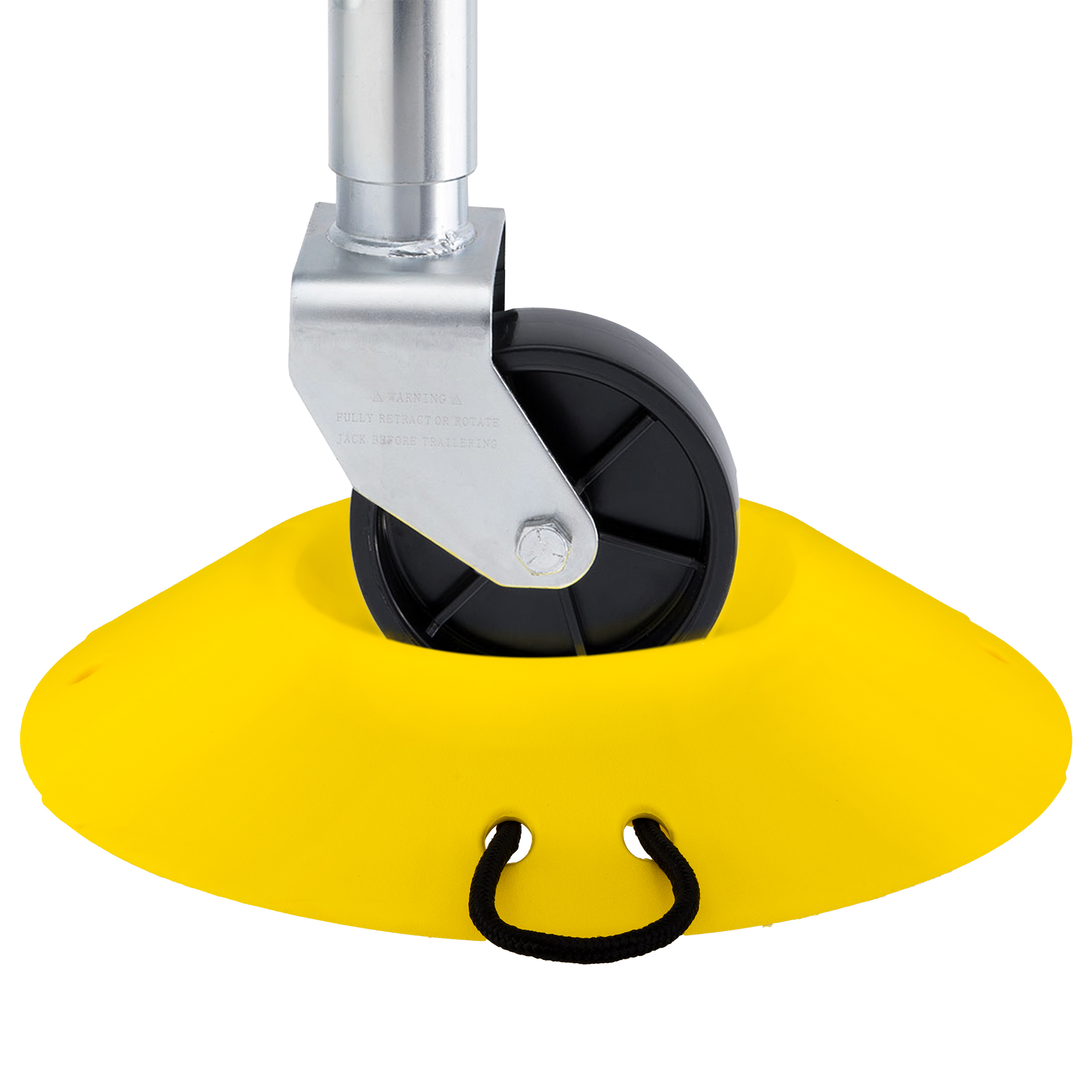 Trailer Jack Wheel Replacement, 1100 Lbs High Load Capacity 8 Inch Trailer Wheel, 48mm Rim Trailer Jack Caster For Trailer Jack, Utility Carts