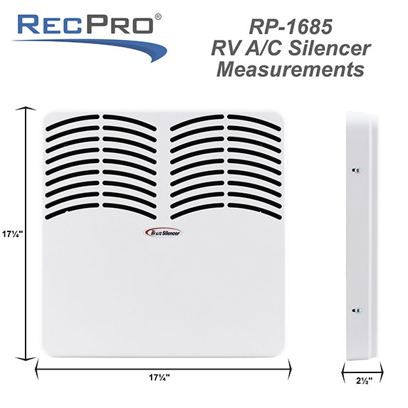 A/C silencer measurements.