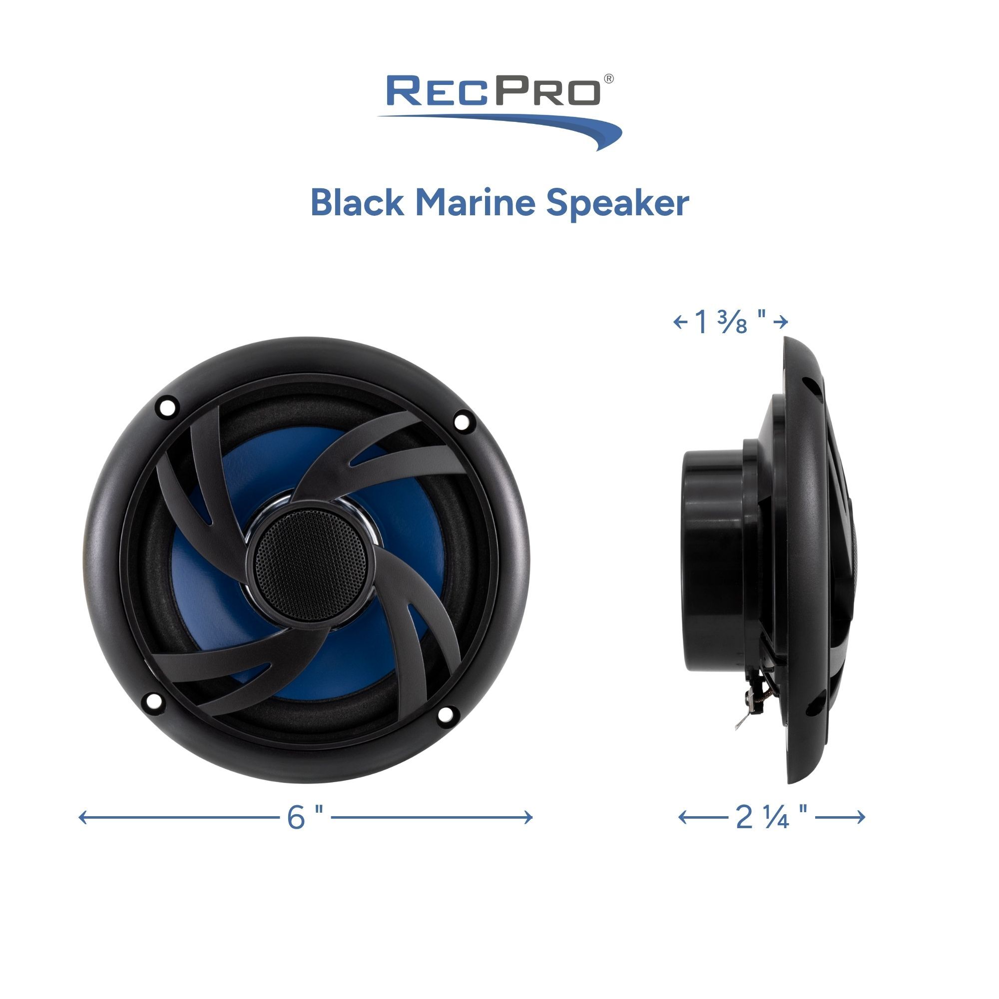 Black Marine Speaker Measurements Black Marine Speaker Measurements