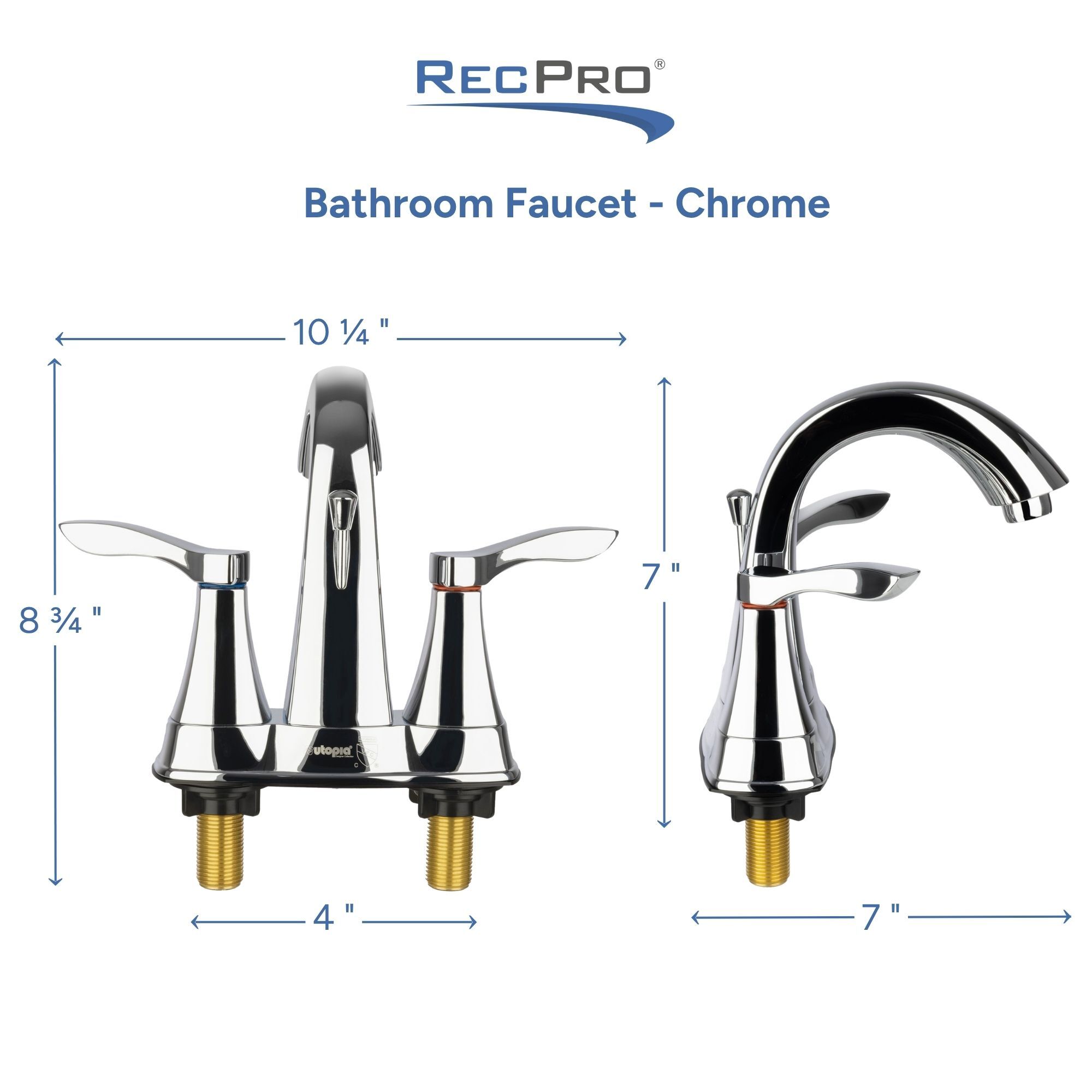 Bathroom Faucet Chrome Measurements Bathroom Faucet Chrome Measurements