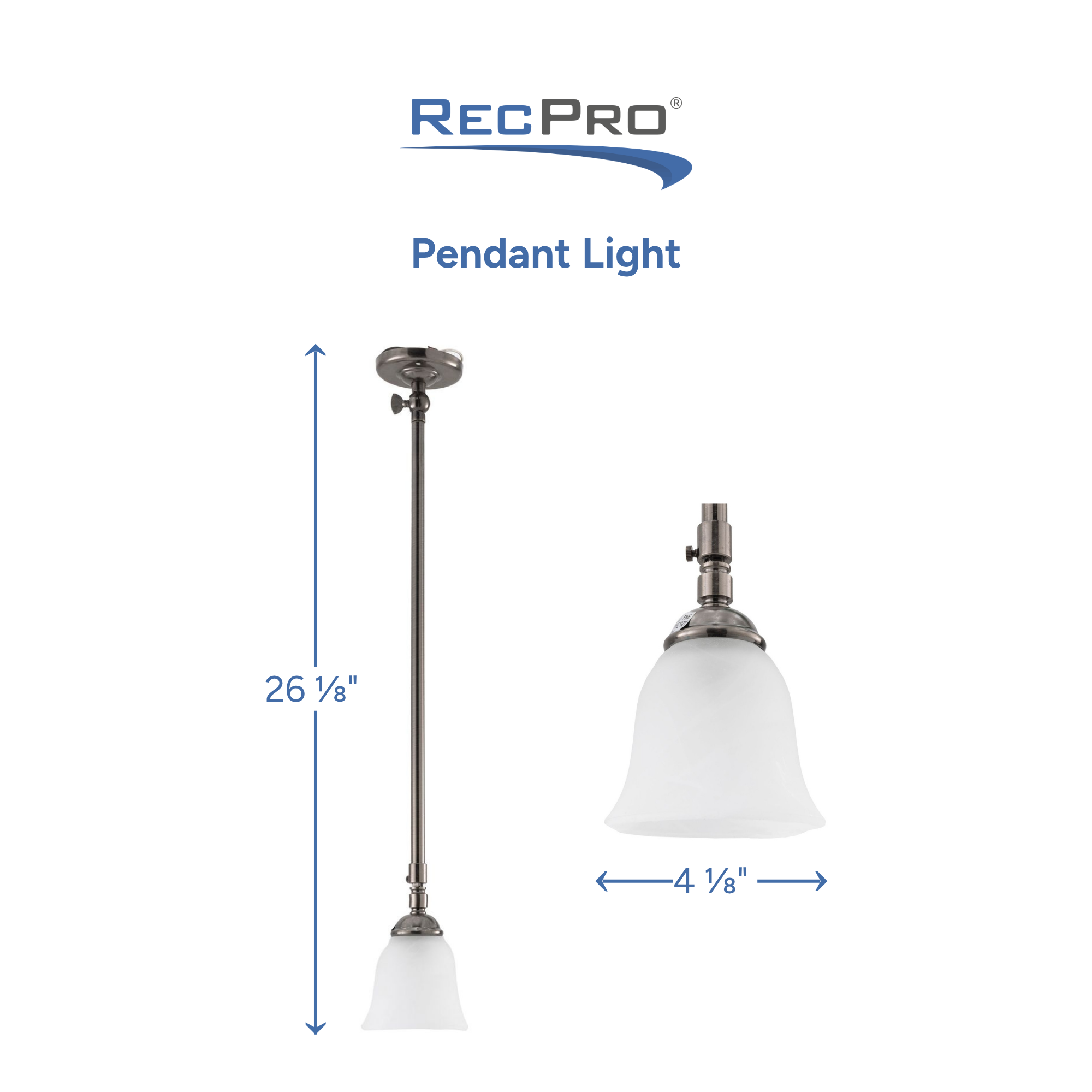 Pendant Light Measurements Pendant Light Measurements