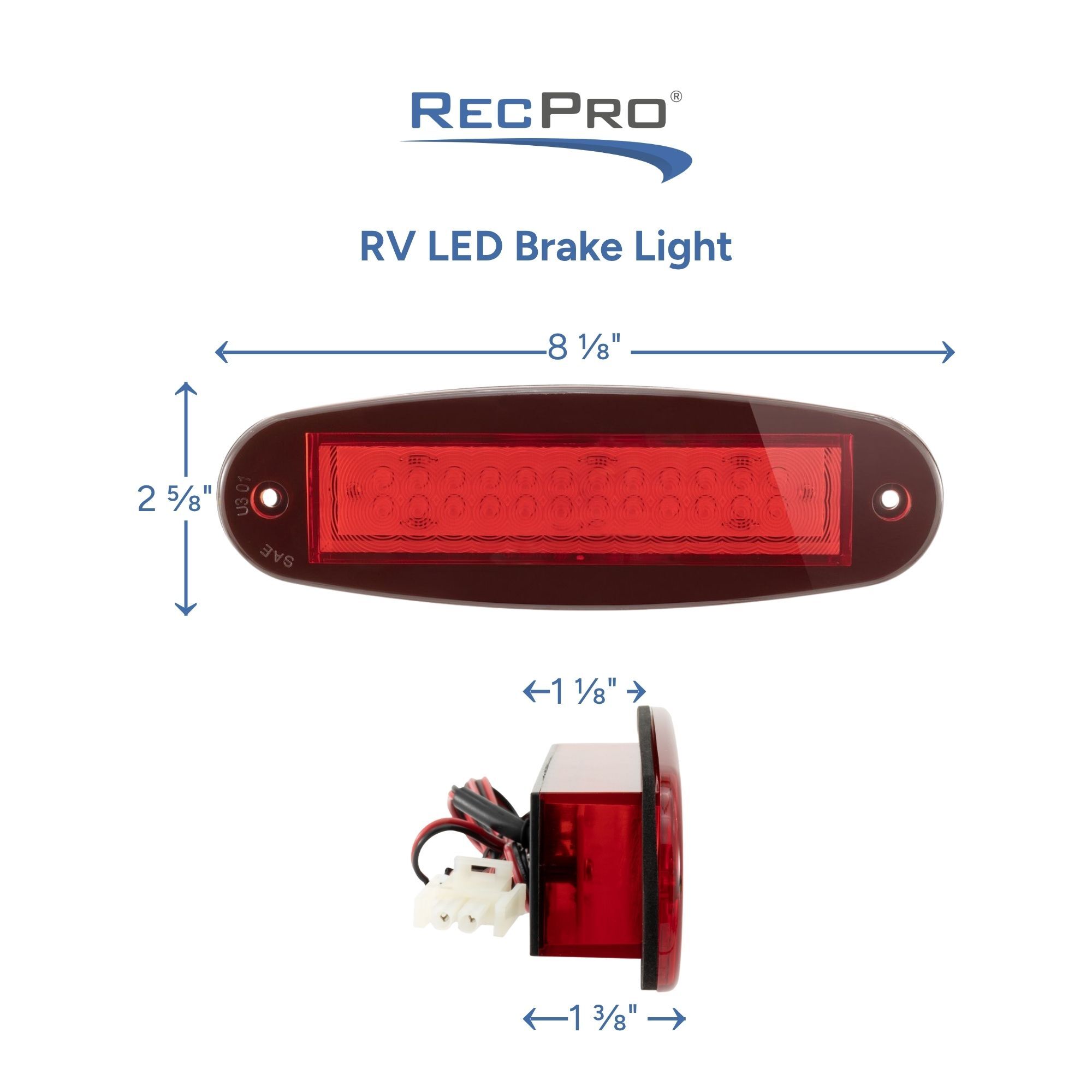 RV LED Brake Light Measurements 