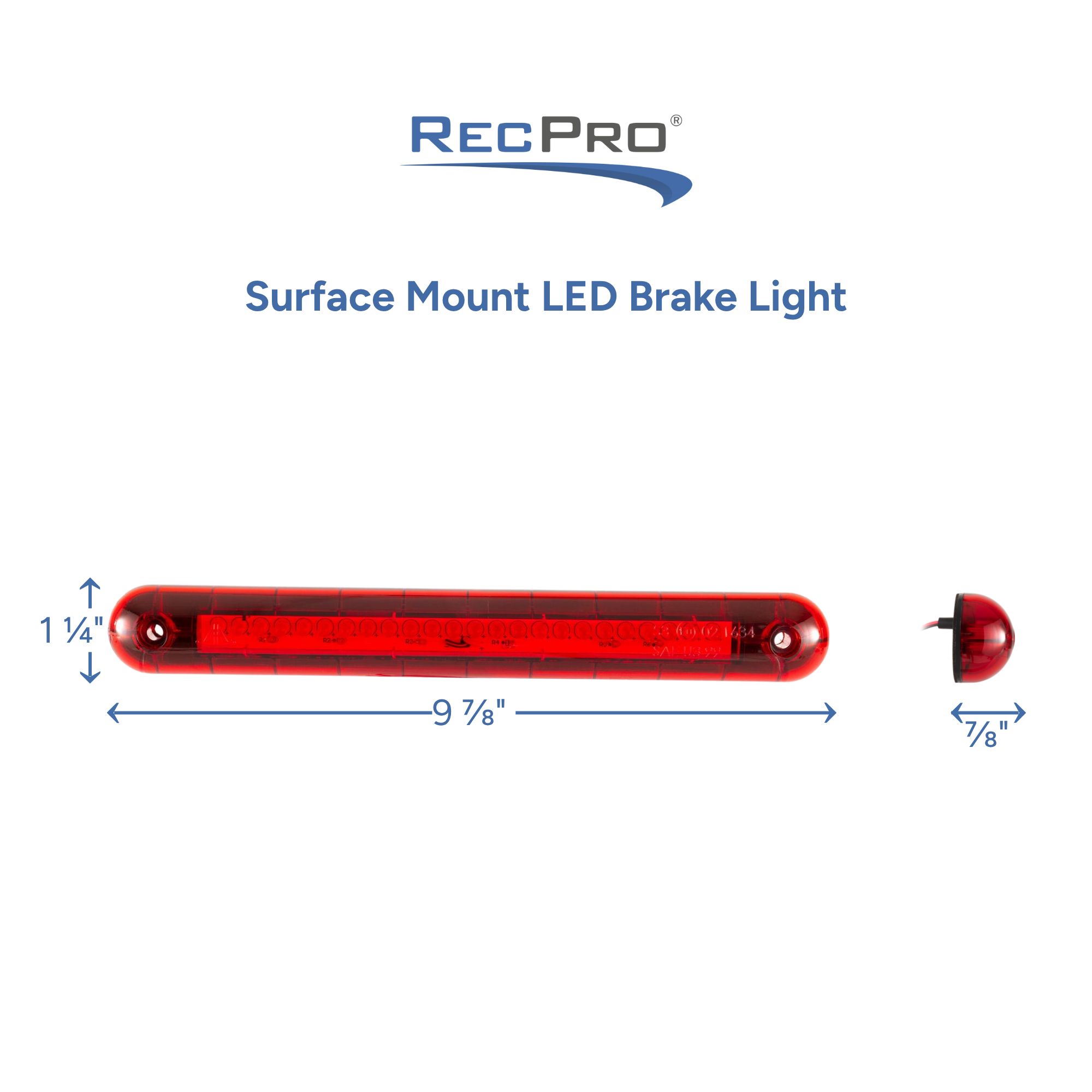 Surface Mount LED Brake Light Measurements 