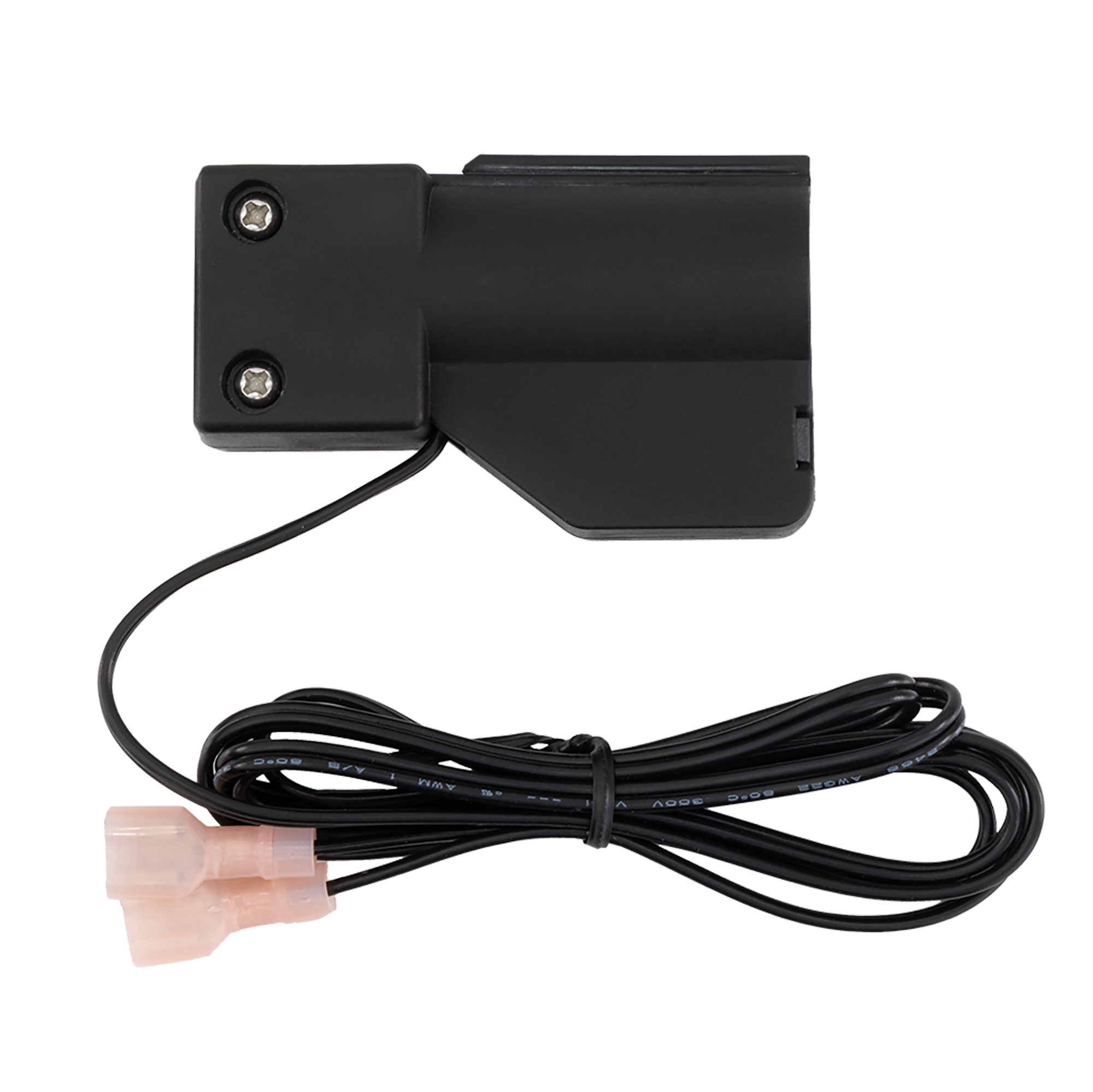 RV 12 volt gas strut on and off switch side profile.