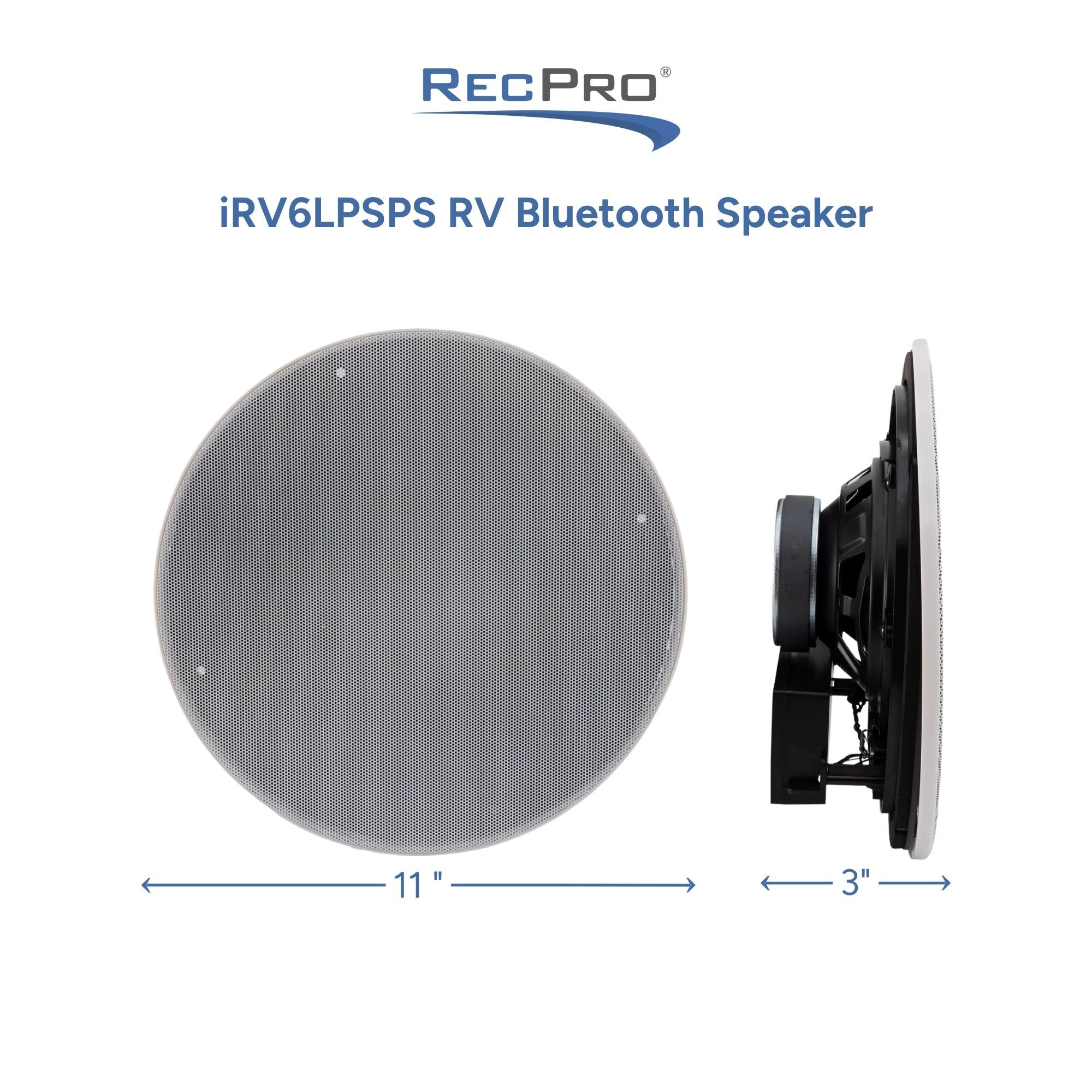iRV6LPSPS RV Bluetooth Speaker Measurements iRV6LPSPS RV Bluetooth Speaker Measurements