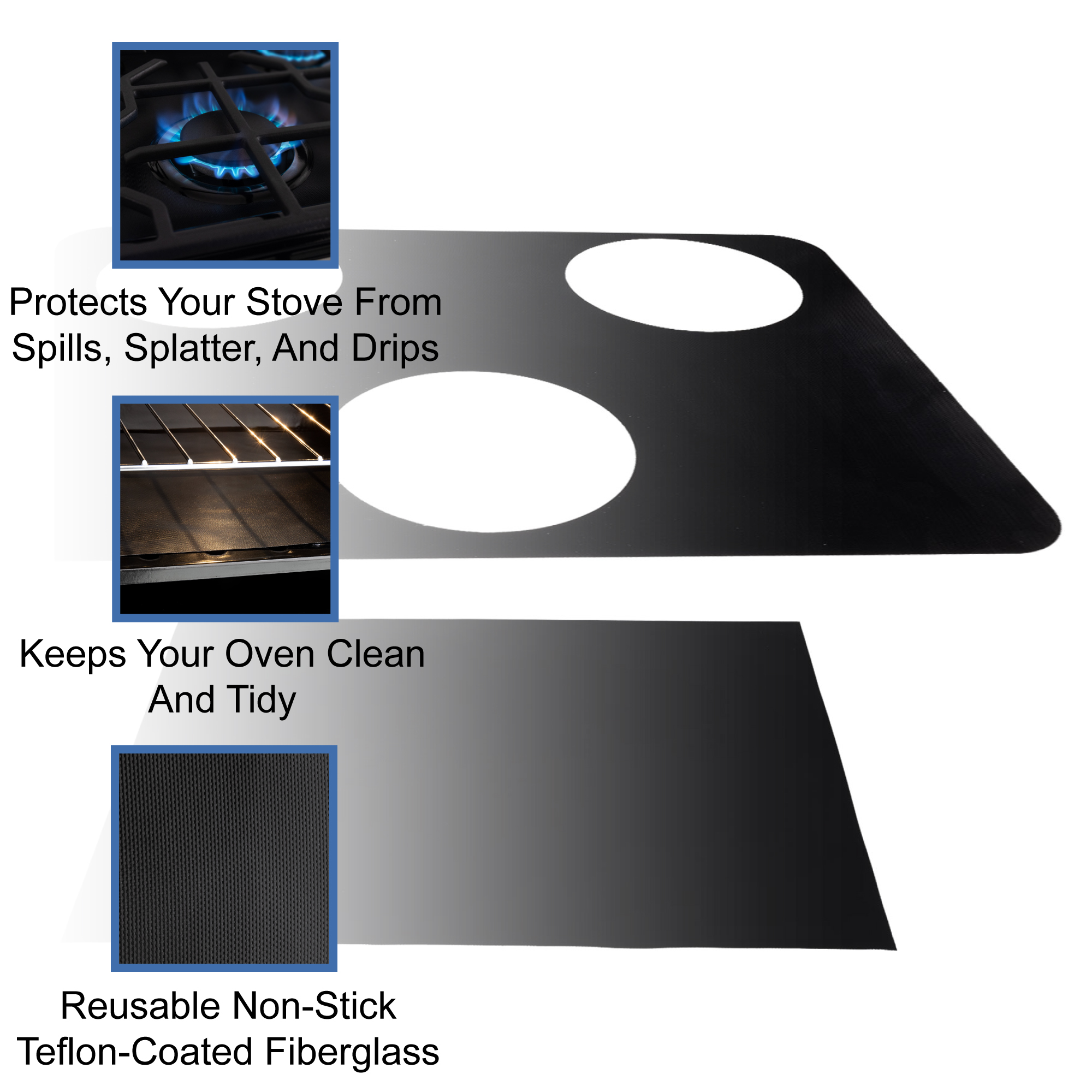 RV Stove Top and Oven Protector - Fits RecPro, Greystone, Furrion, and  Magic Chef - RecPro