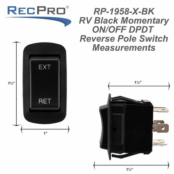 rp-1958-x-bk measurements 1"W x 1 3/4" H x 1 3/4" D