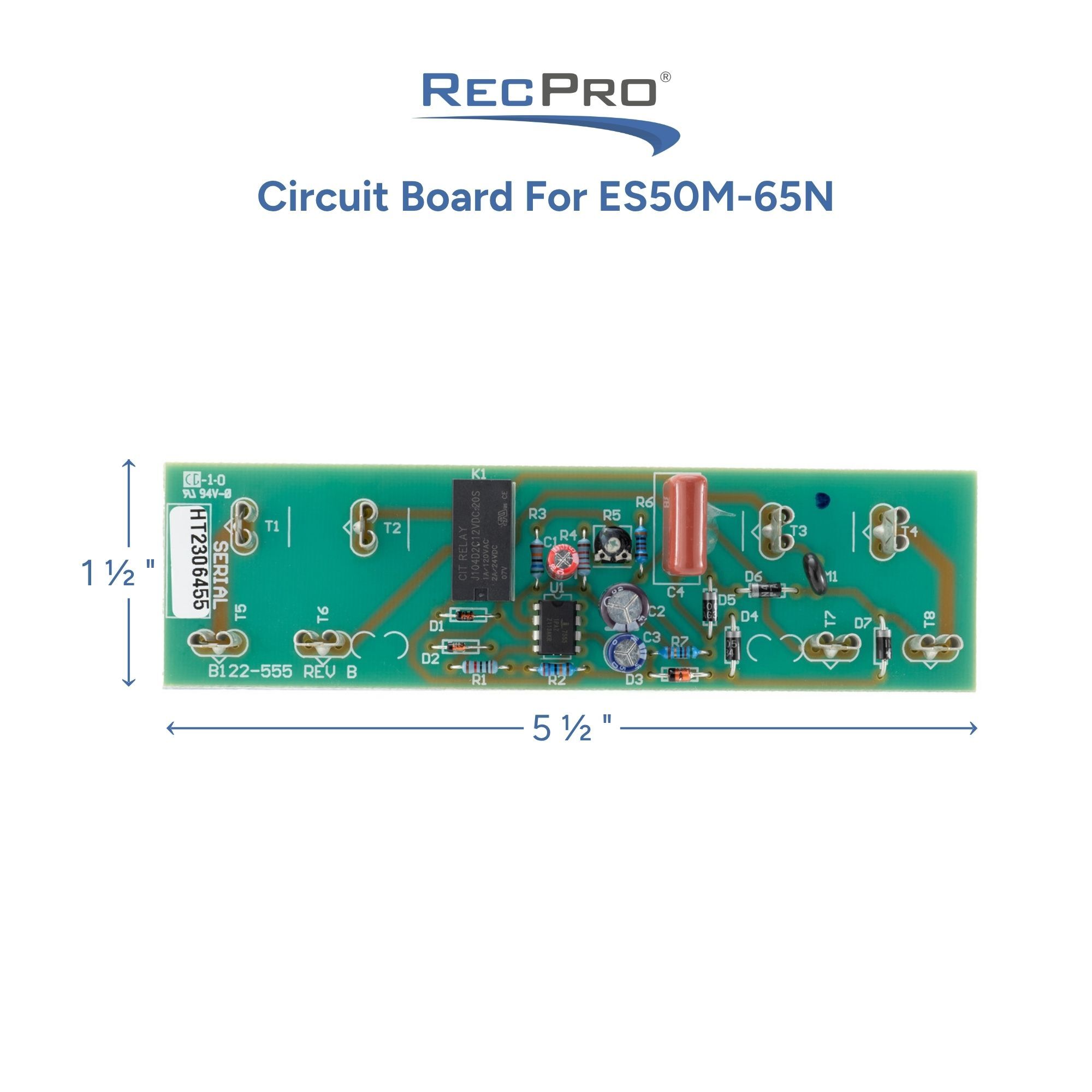 Circuit Board For ES50M-65N Measurements Circuit Board For ES50M-65N Measurements