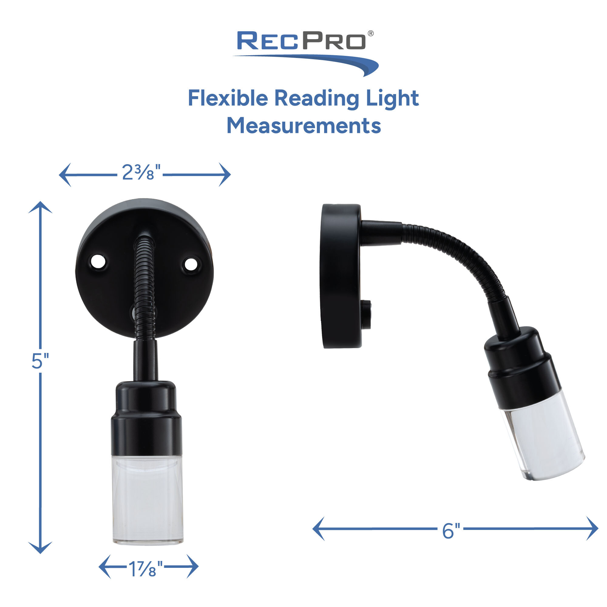 Flexible Reading Light Measurements