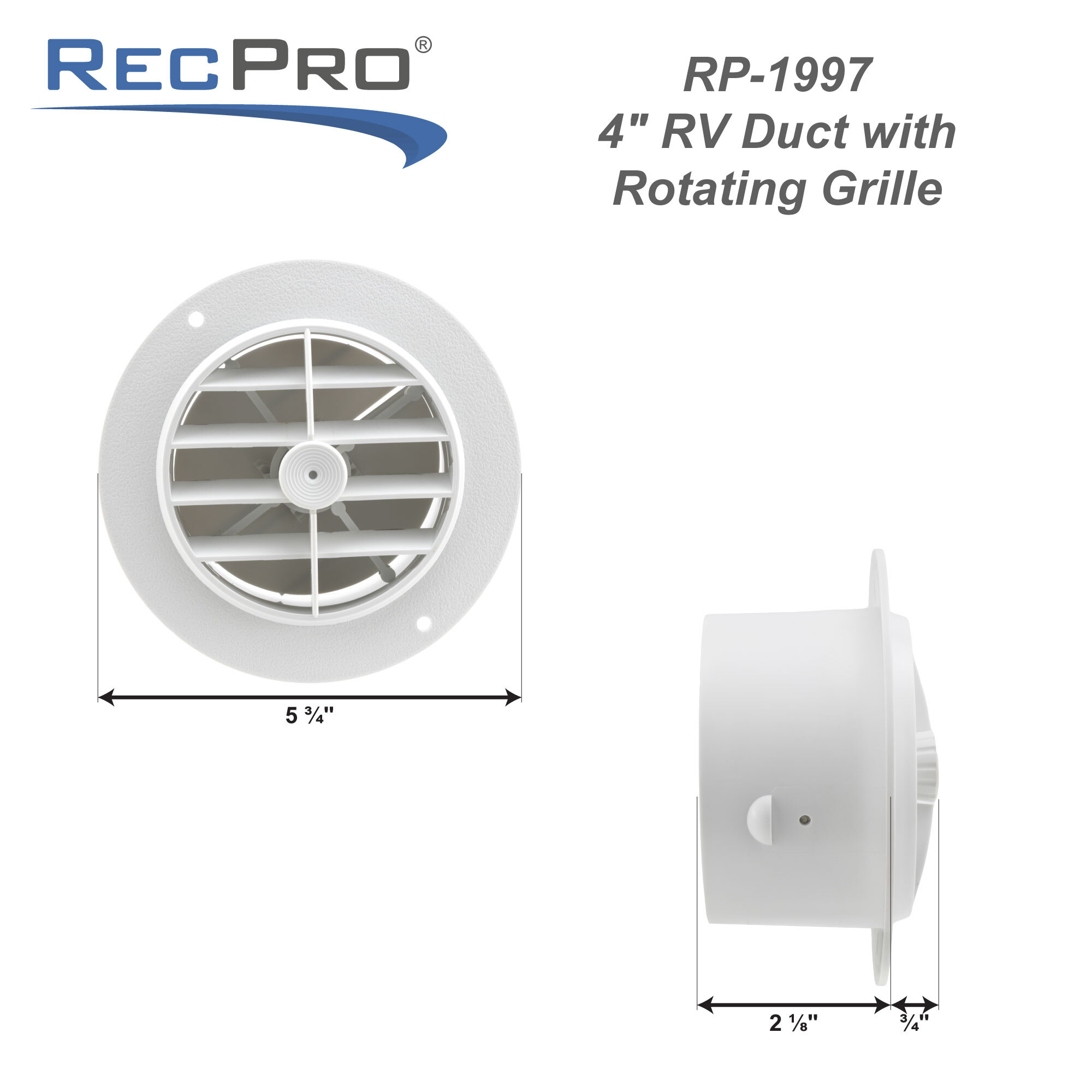 RP-1997 Measurements 5 3/4" x 2 /18"