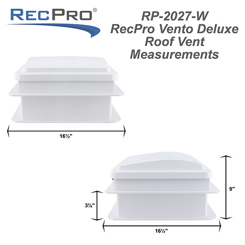 RV Roof Vent Fan-tastic Fan 13 Speed with Rain Sensor and Remote 7350 -  RecPro