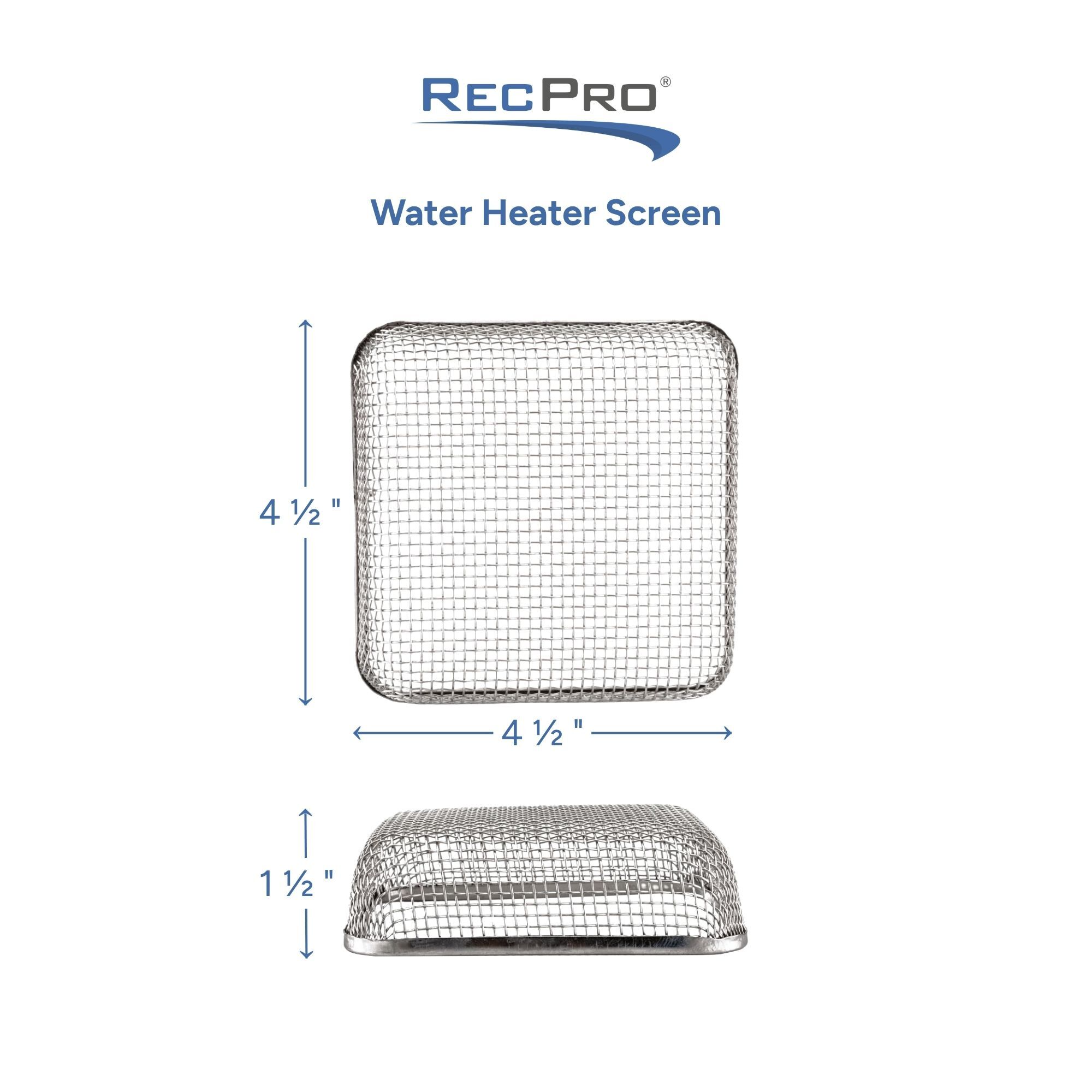 Water Heater Screen Measurements Water Heater Screen Measurements