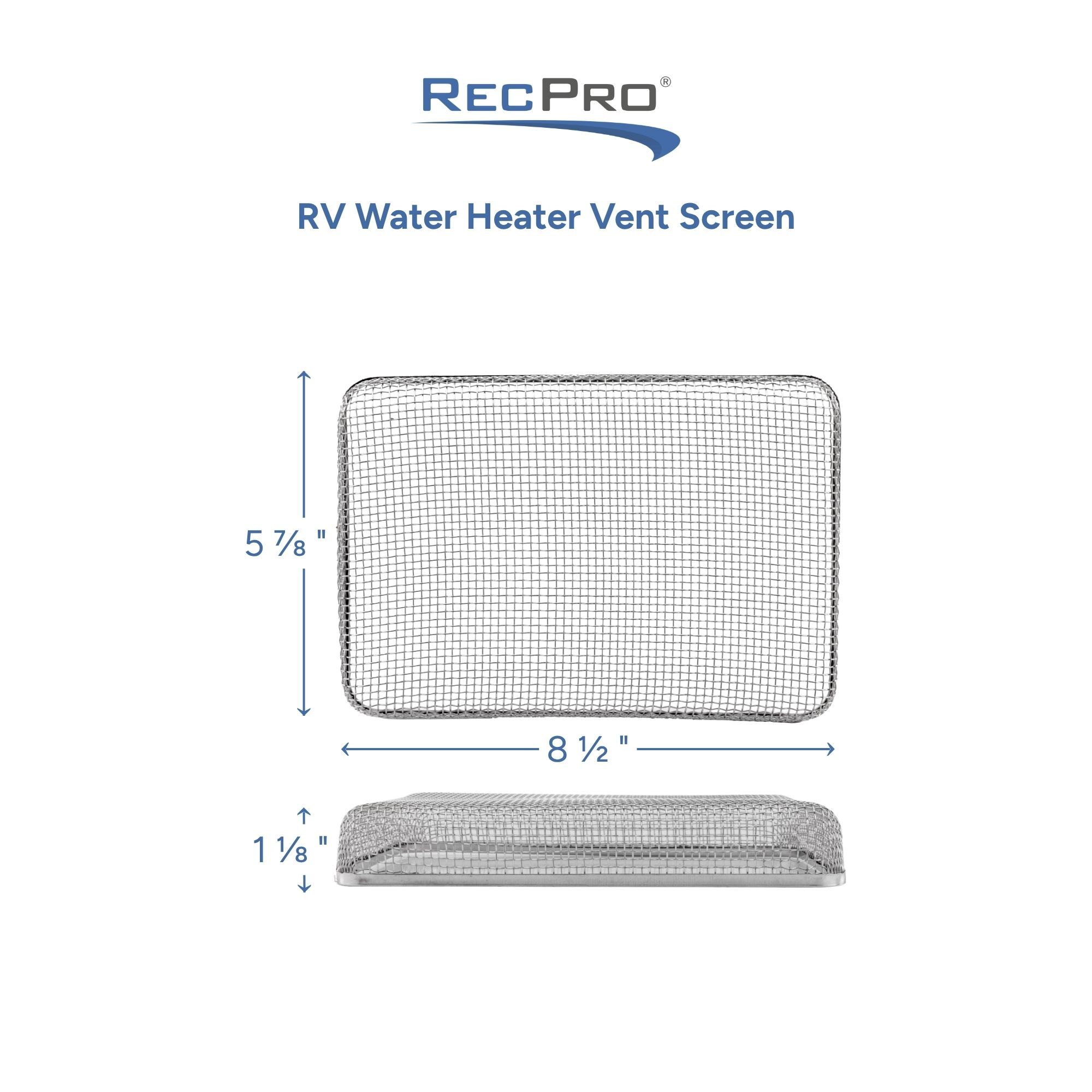 RV Water Heater Vent Screen Measurements RV Water Heater Vent Screen Measurements