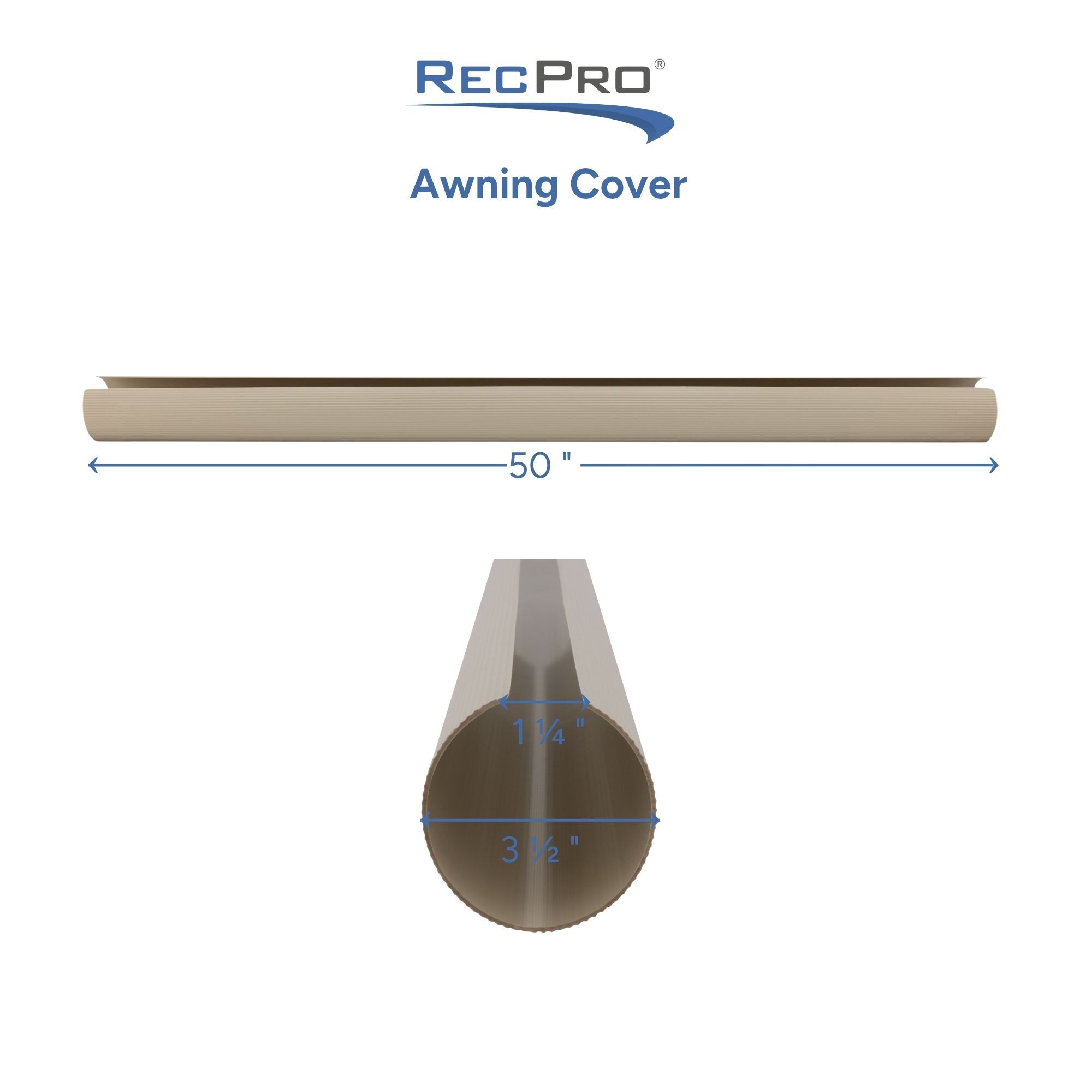 Tan Awning Cover Measurements 