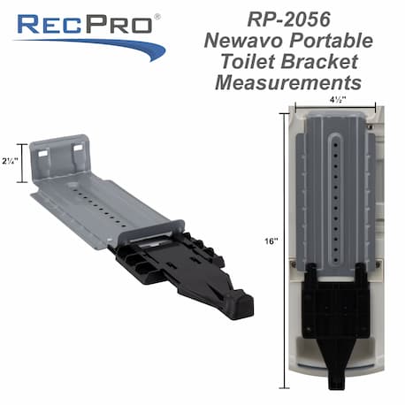 Metal toilet mounting bracket measurements.