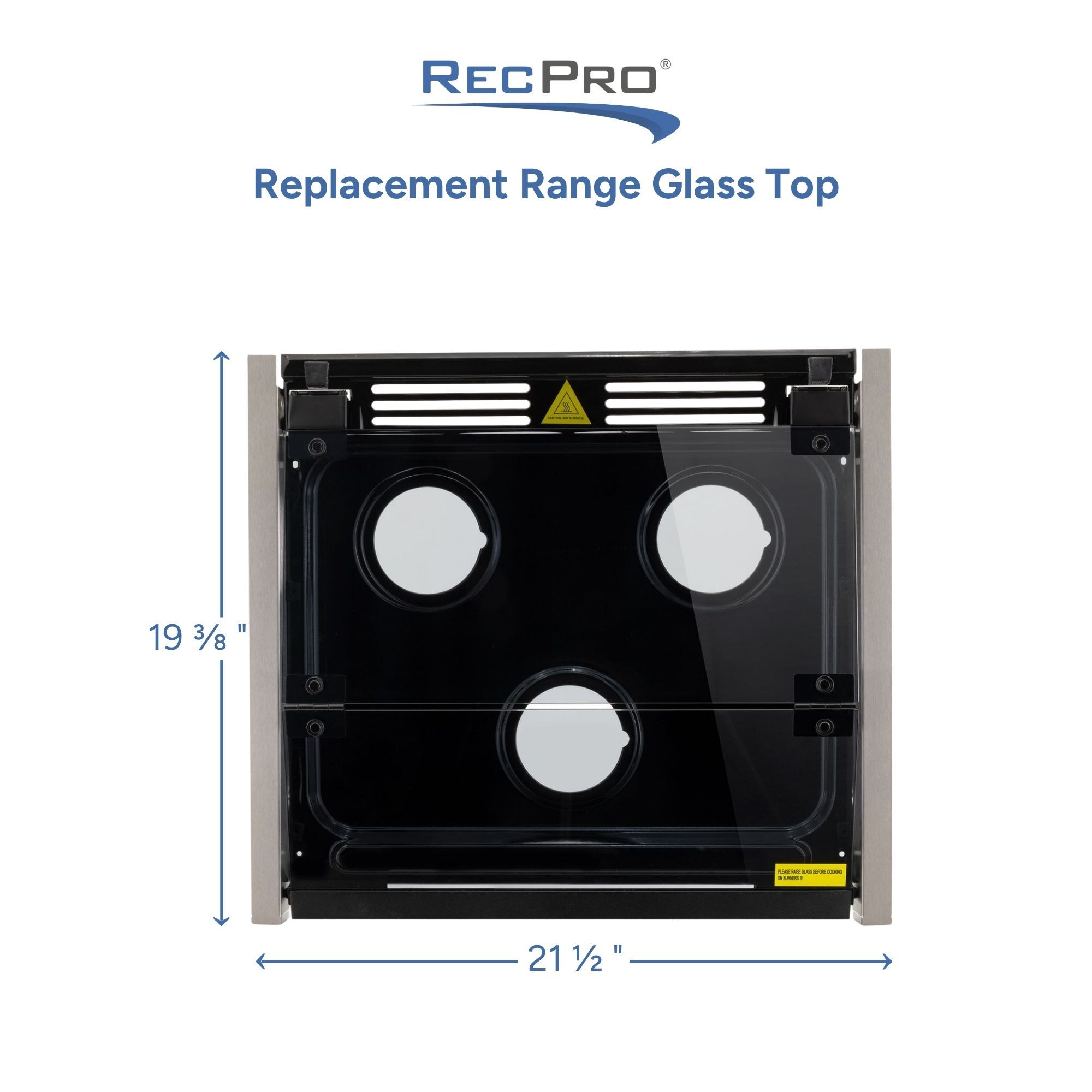 Replacement Range Glass Top Measurements 
