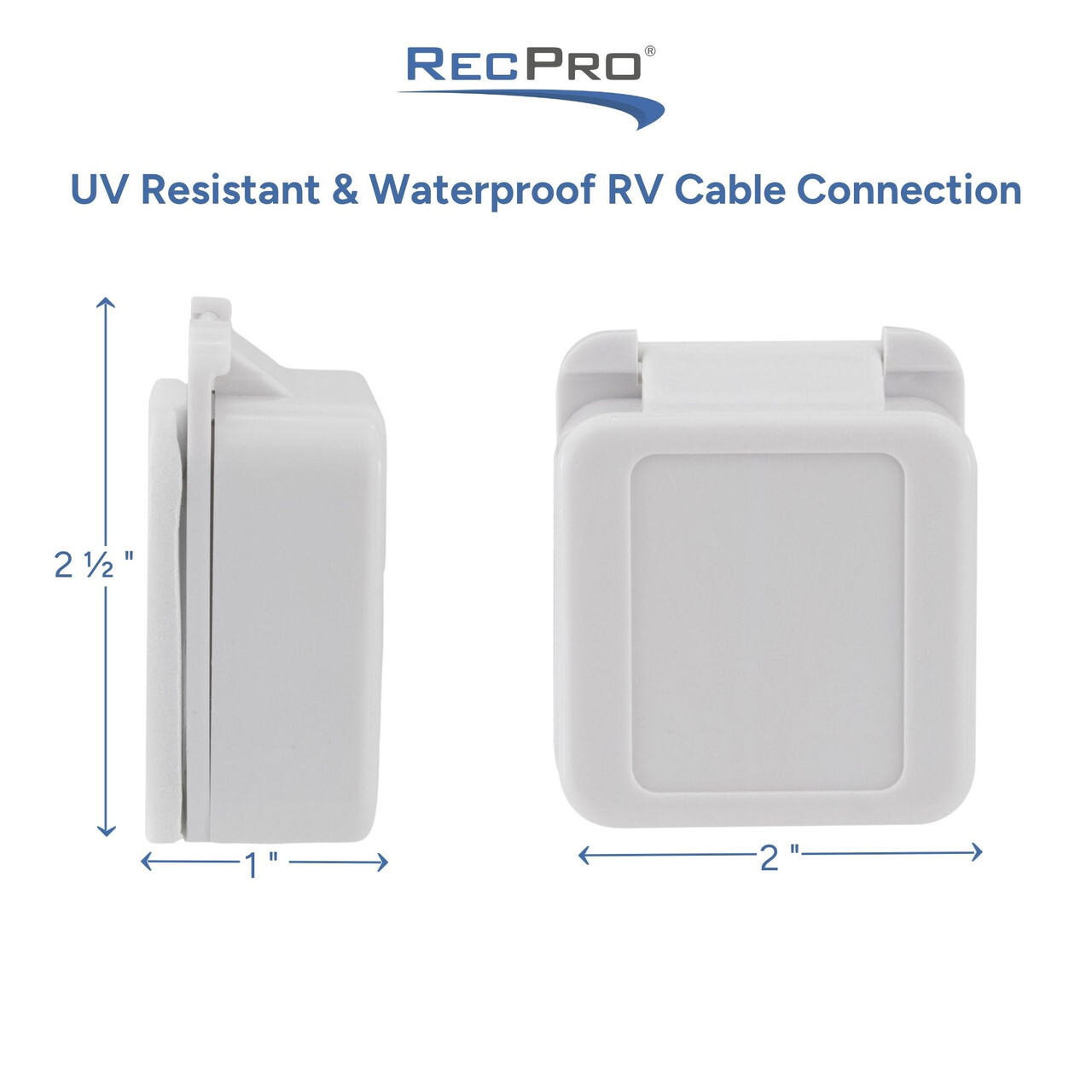 UV Resistant & Waterproof RV Cable Connection Measurements UV Resistant & Waterproof RV Cable Connection Measurements