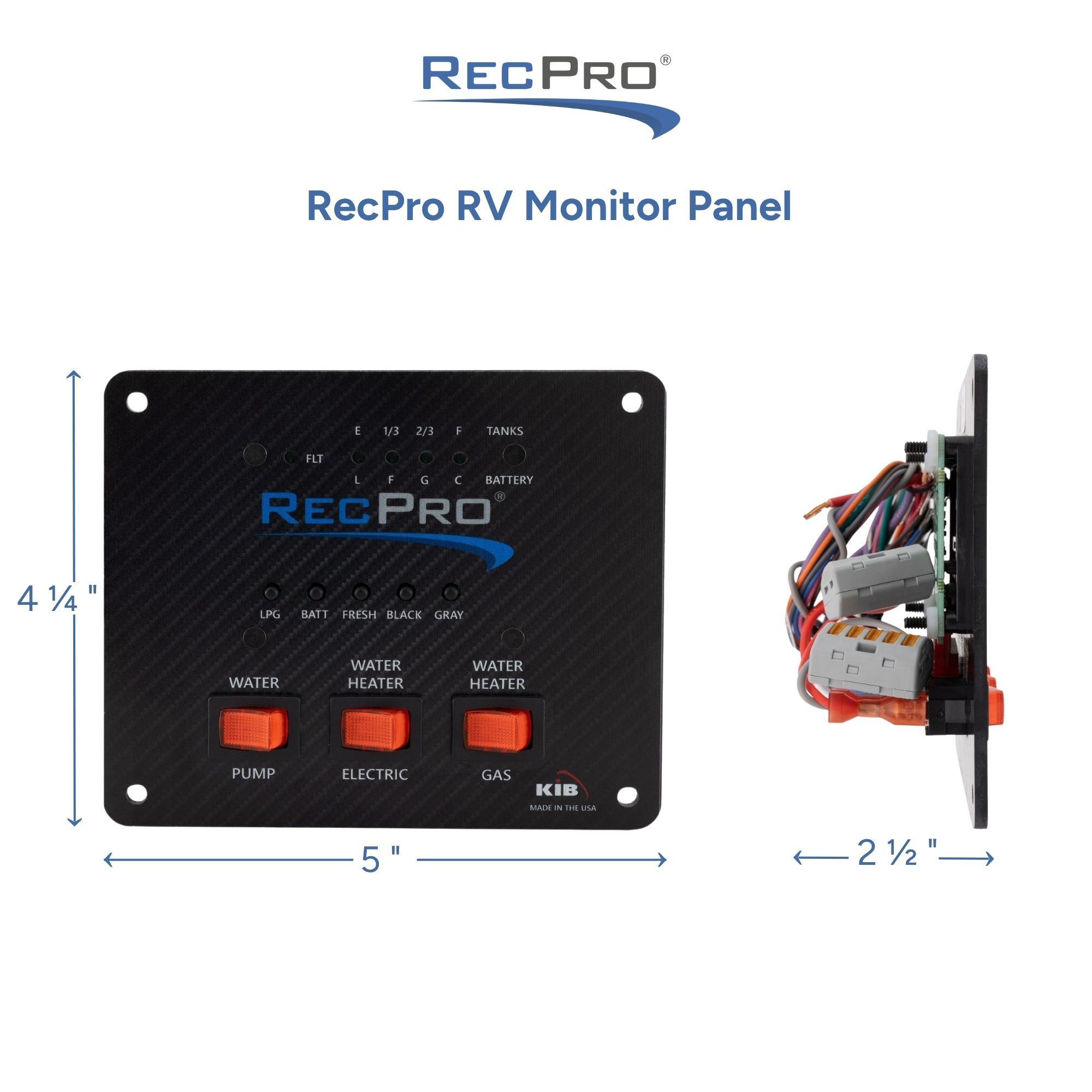 RecPro RV Monitor Panel Measurements RecPro RV Monitor Panel Measurements