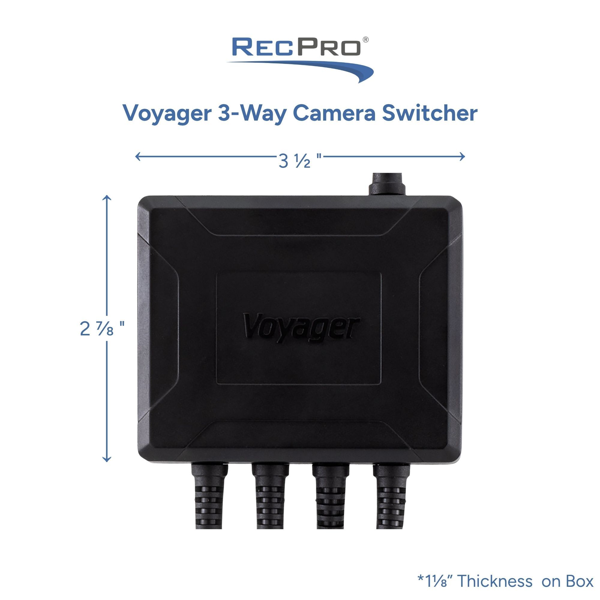 Voyager 3-Way Camera Switcher Measurements Voyager 3-Way Camera Switcher Measurements