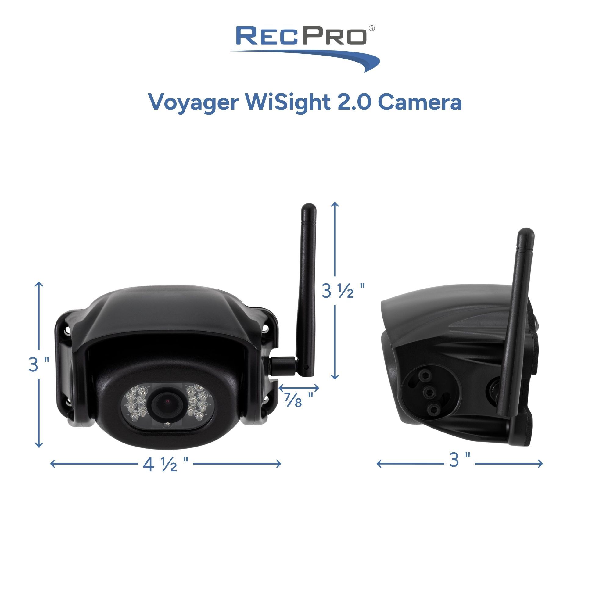 Voyager WiSight 2.0 Camera Measurements Voyager WiSight 2.0 Camera Measurements