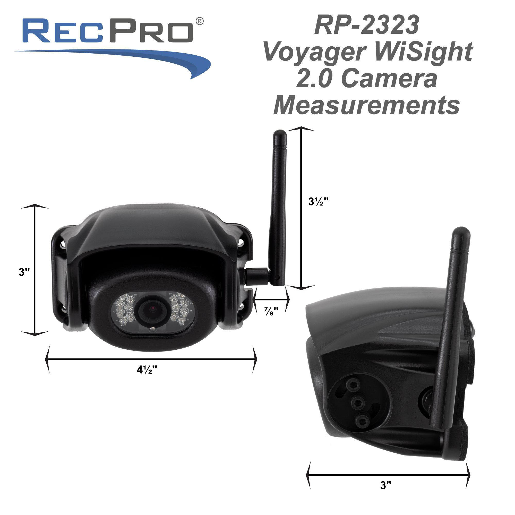 2022 Coachmen Apex Travel Trailer RV Camera System - Voyager