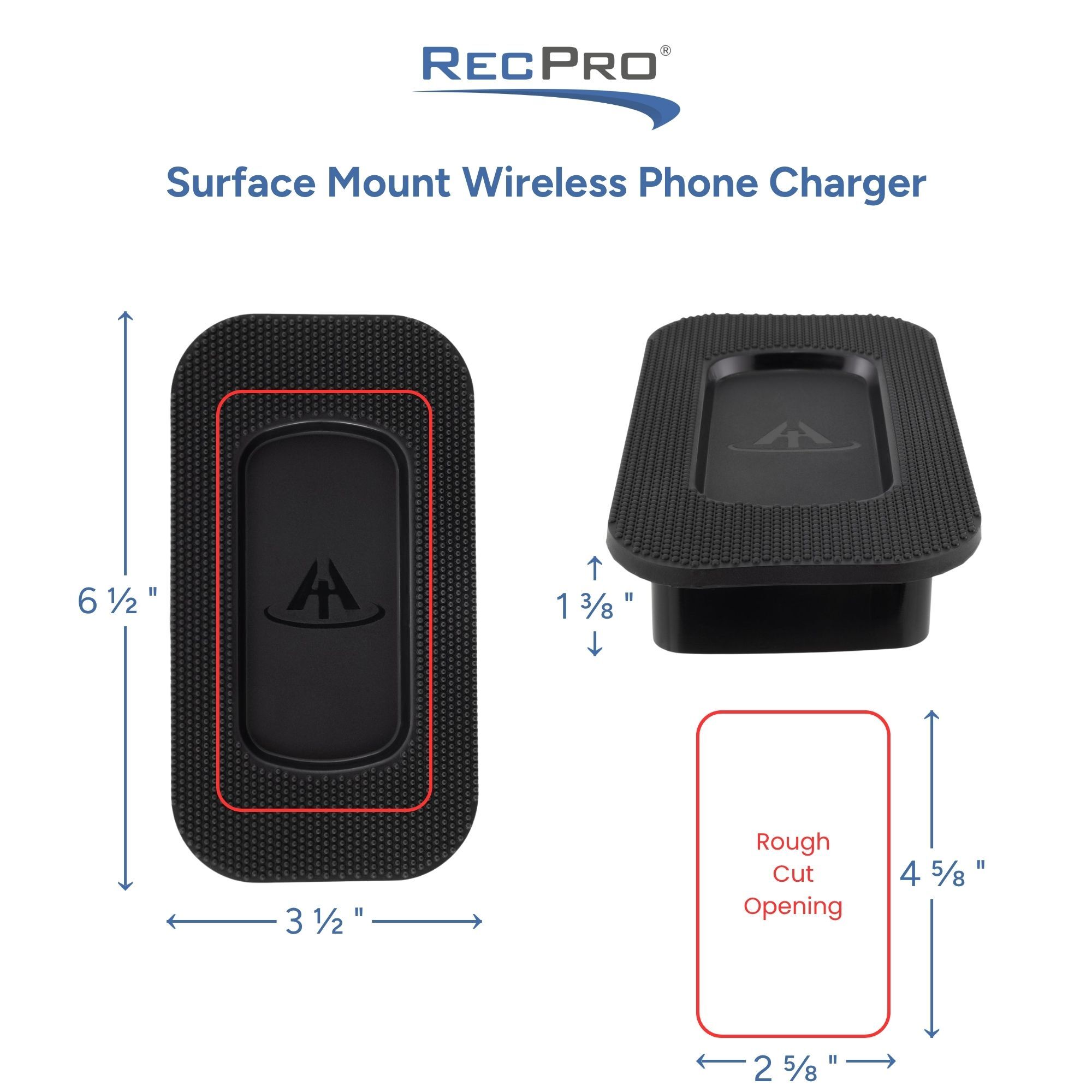 Surface Mount Wireless Phone Charger Measurements 
