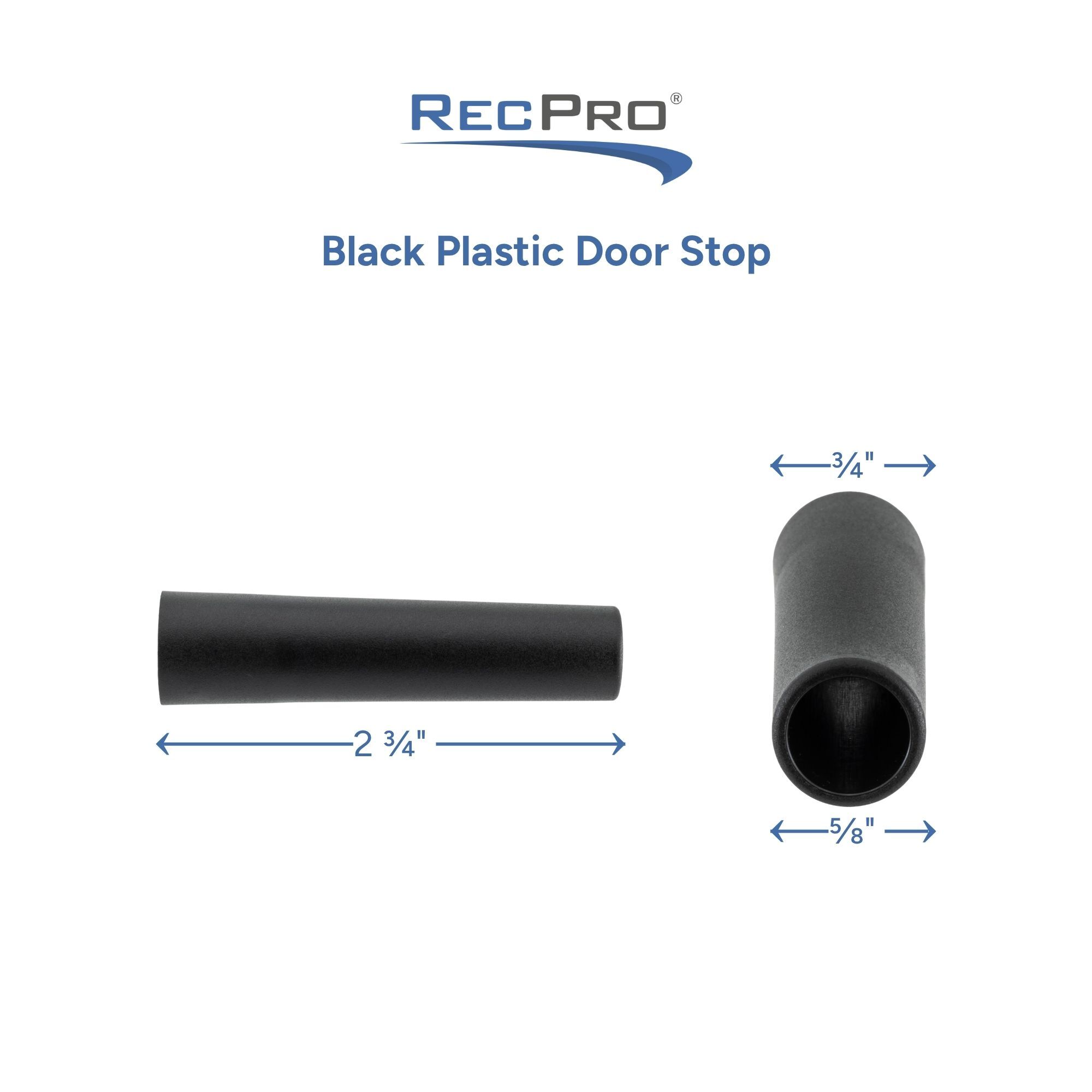 Black Plastic Door Stop Measurements Black Plastic Door Stop Measurements