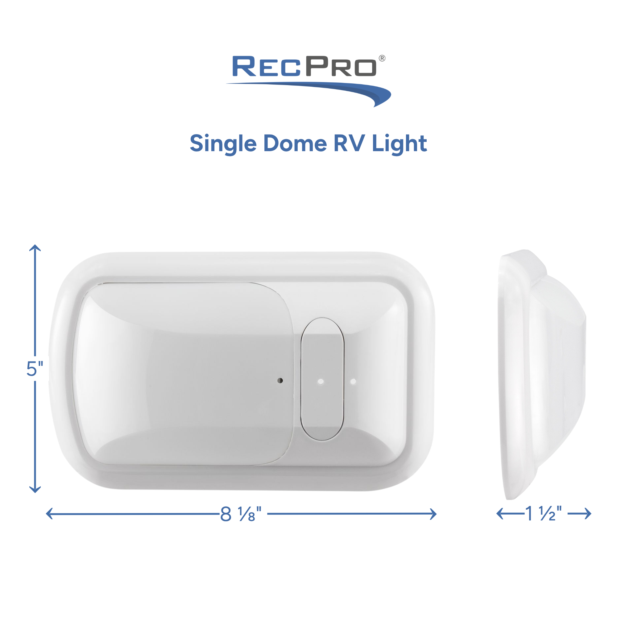 Single Dome RV Light Measurements 