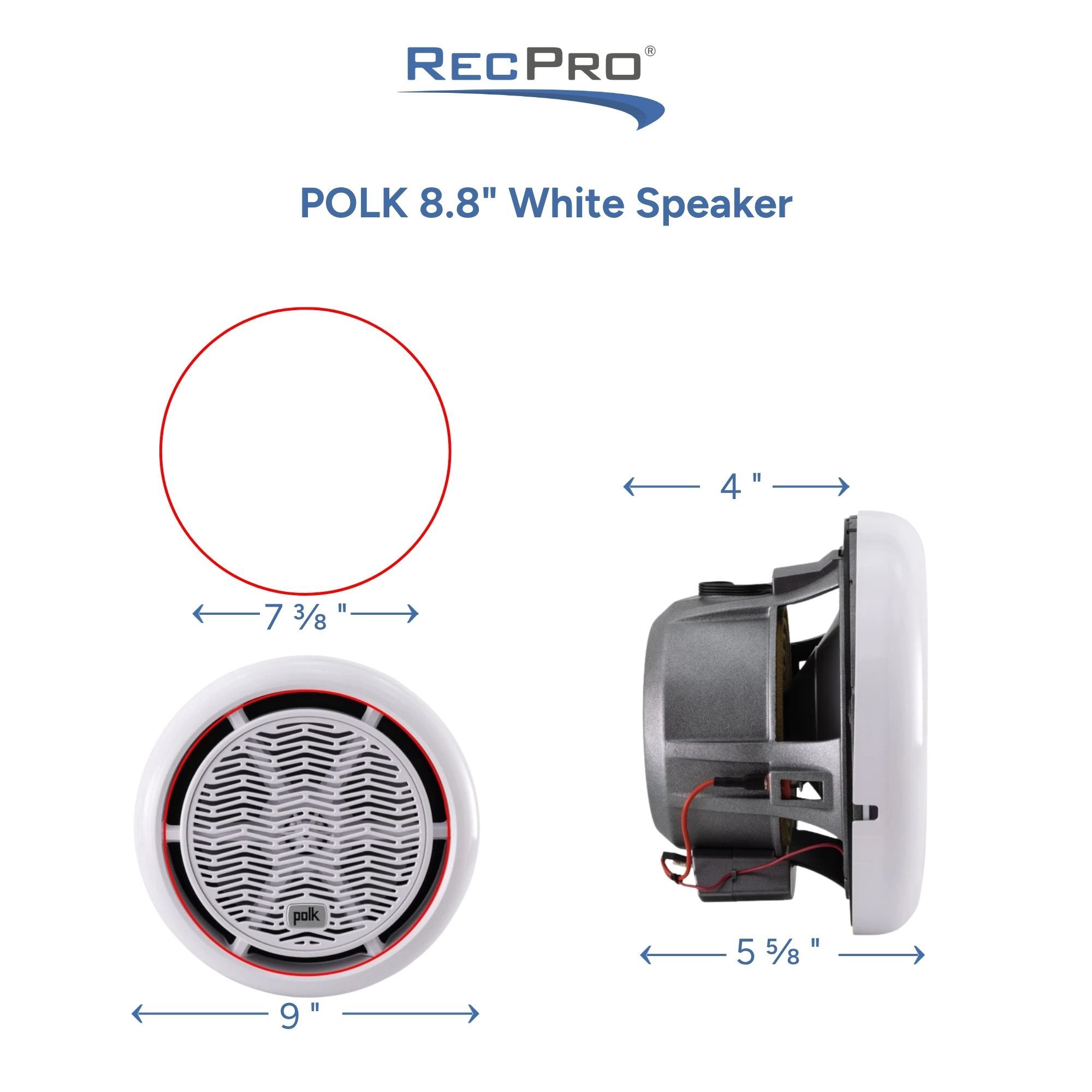 Polk スピーカー Polk RV 8.8