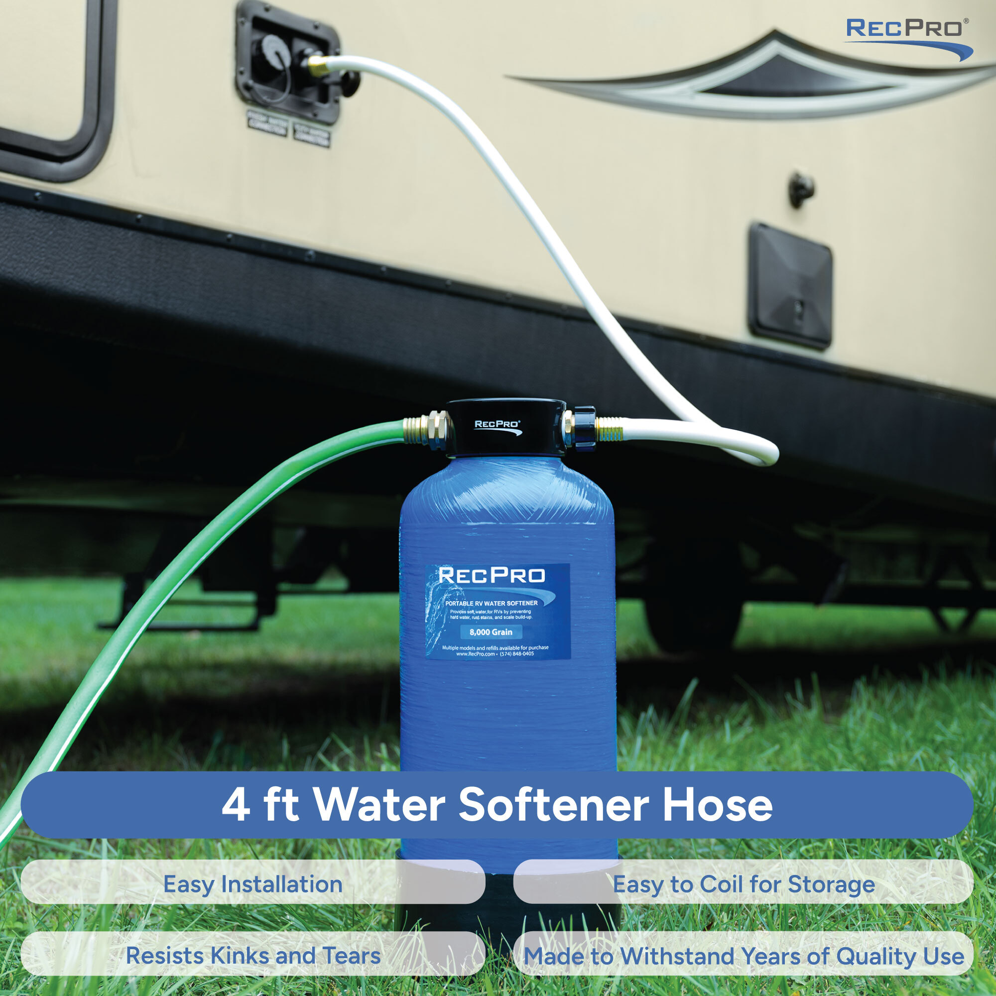 Easy Installation, Easy to Coil, Resists Kinks and Tears, Made to Withstand Easy Installation, Easy to Coil, Resists Kinks and Tears, Made to Withstand