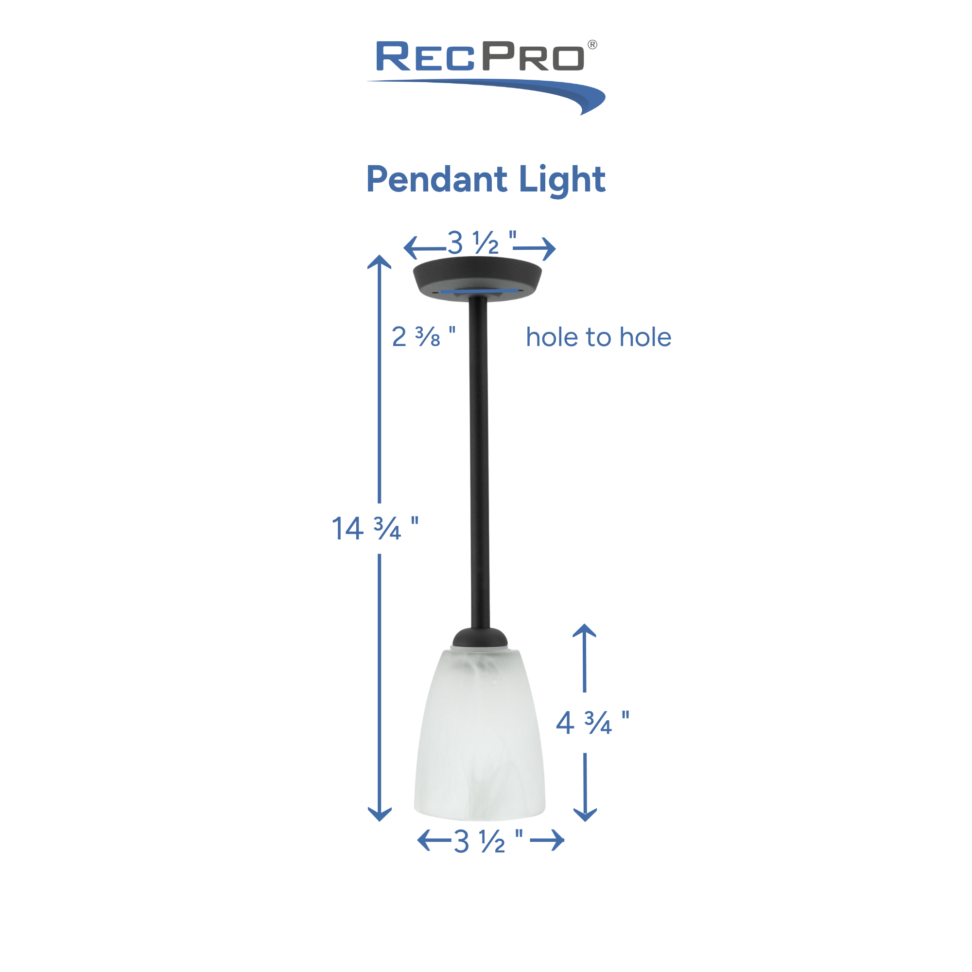 Pendant Light Measurements 
