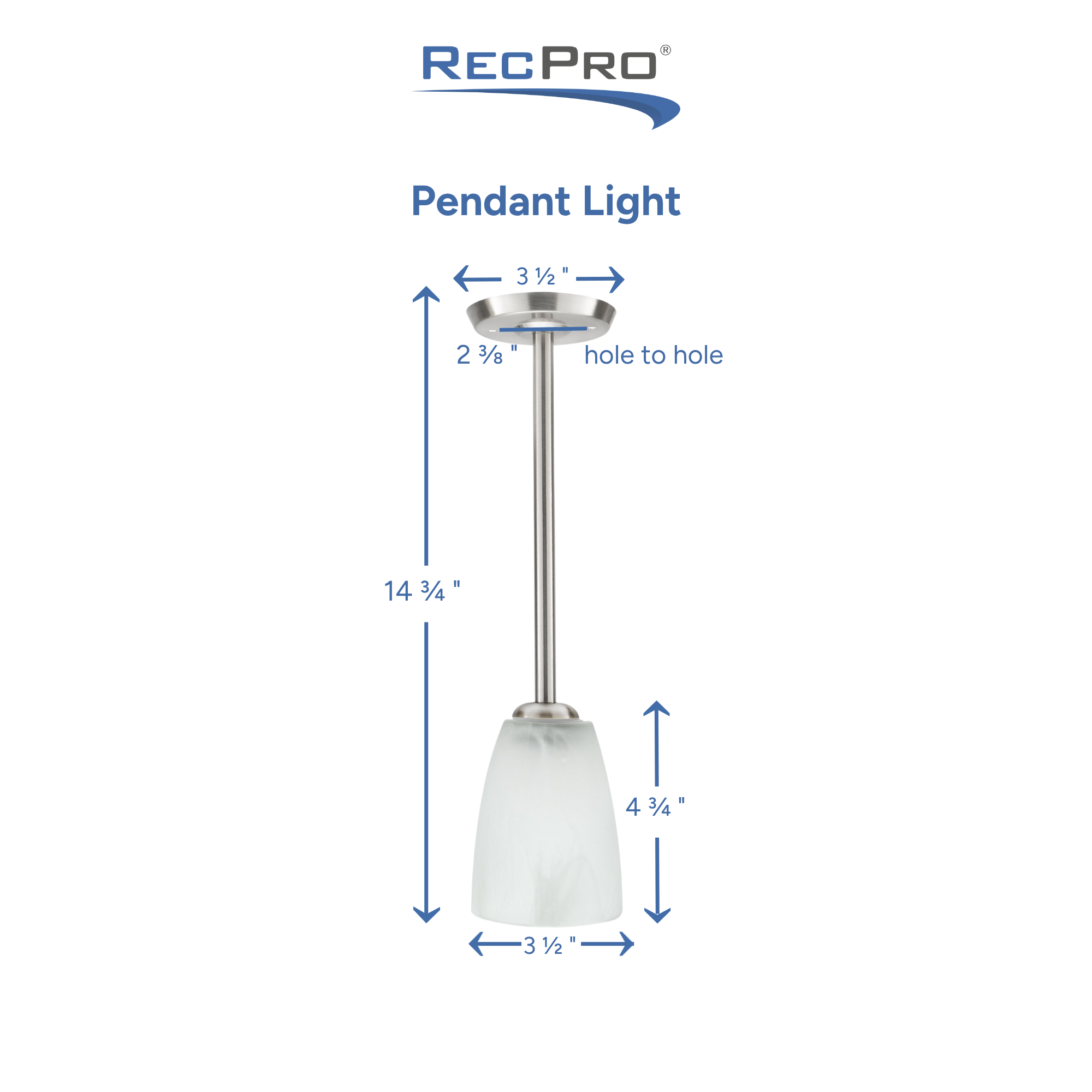Pendant Light Measurements 
