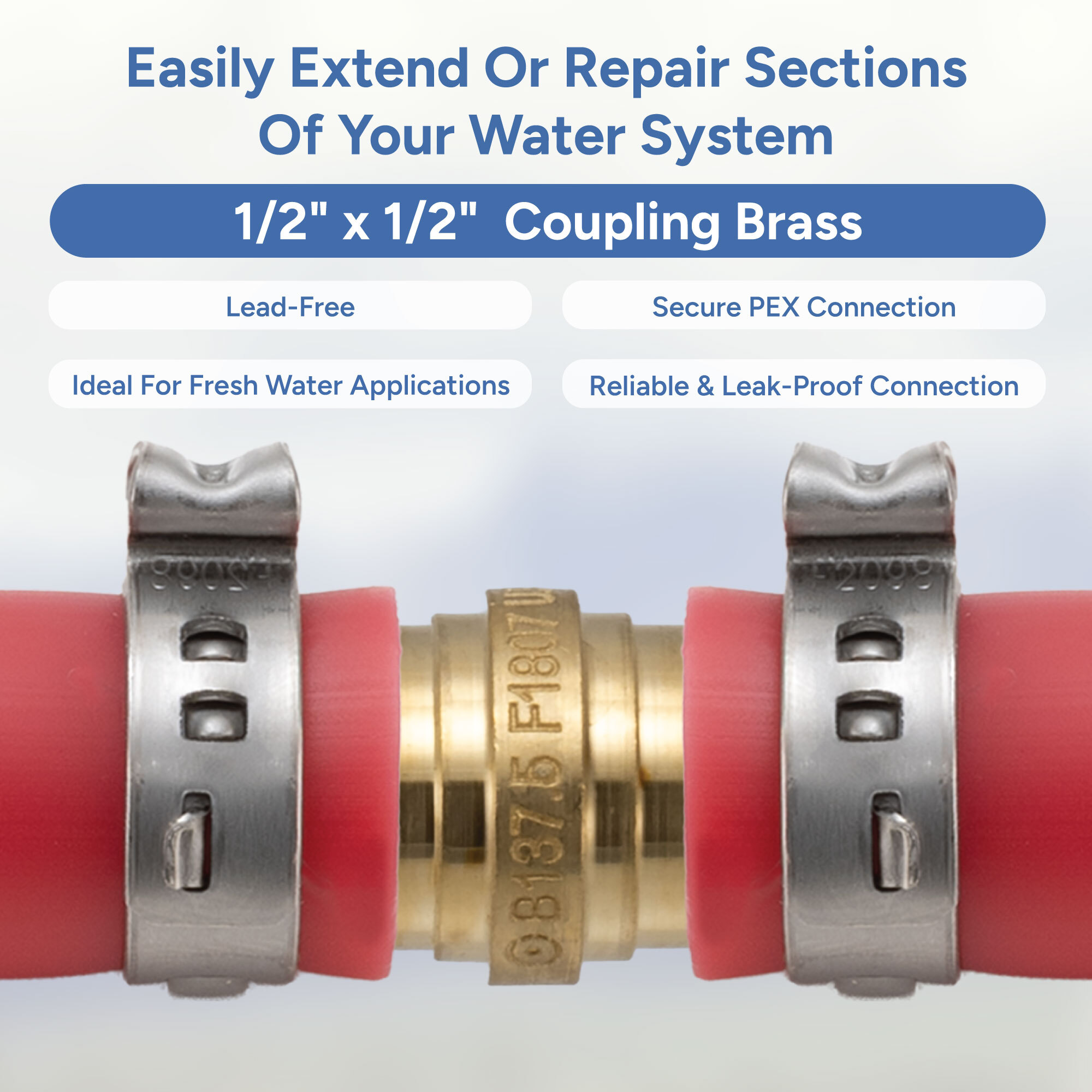 Easily Extend or Repair Sections of Your Water System