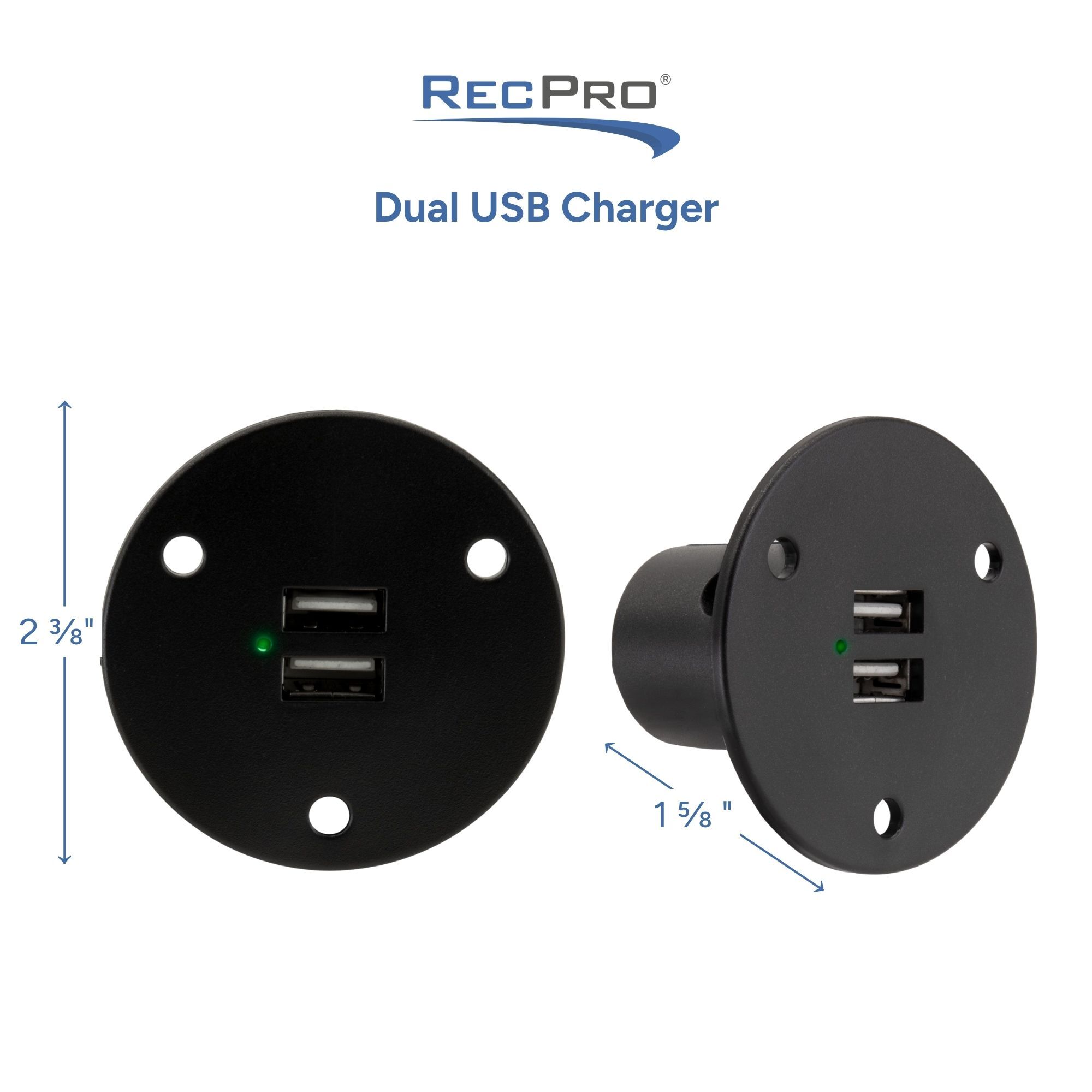 Dual USB Charger Measurements Dual USB Charger Measurements