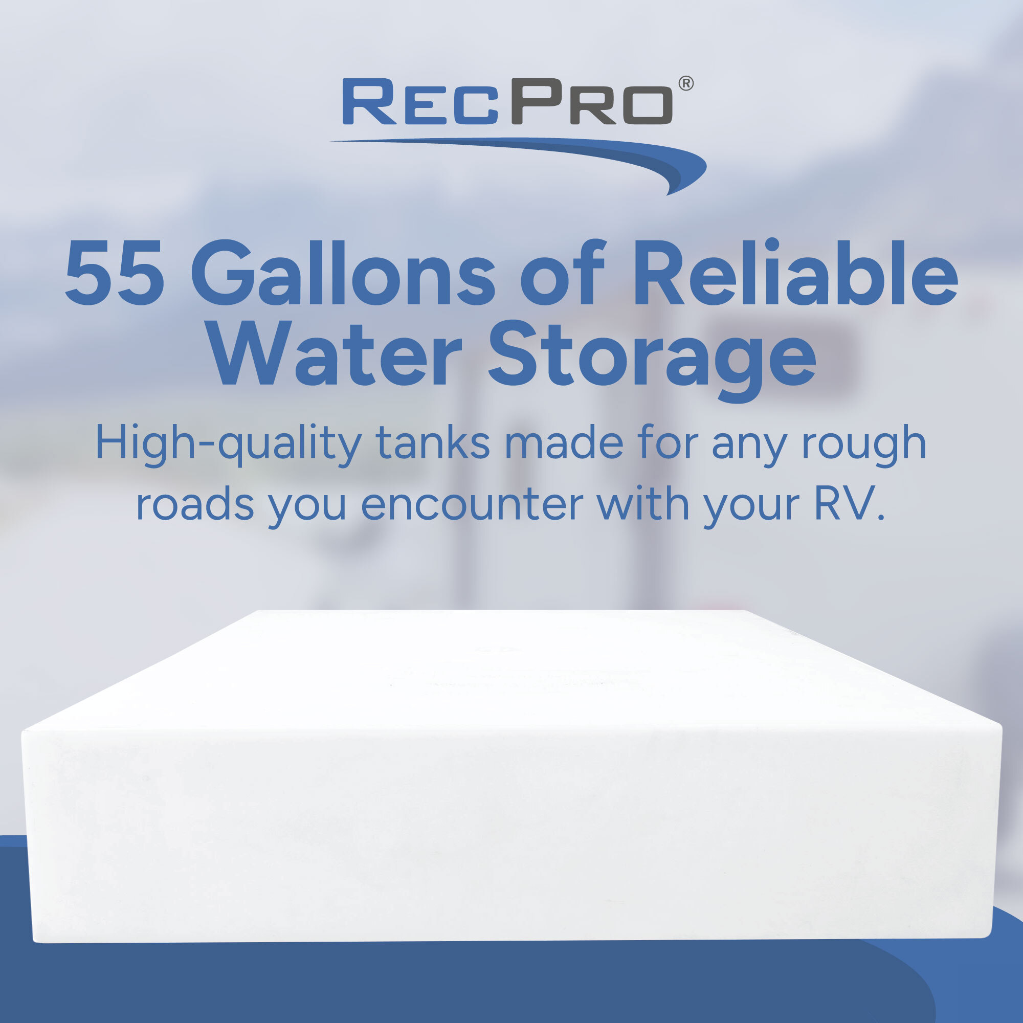 55 Gallons of Reliable Water Storage