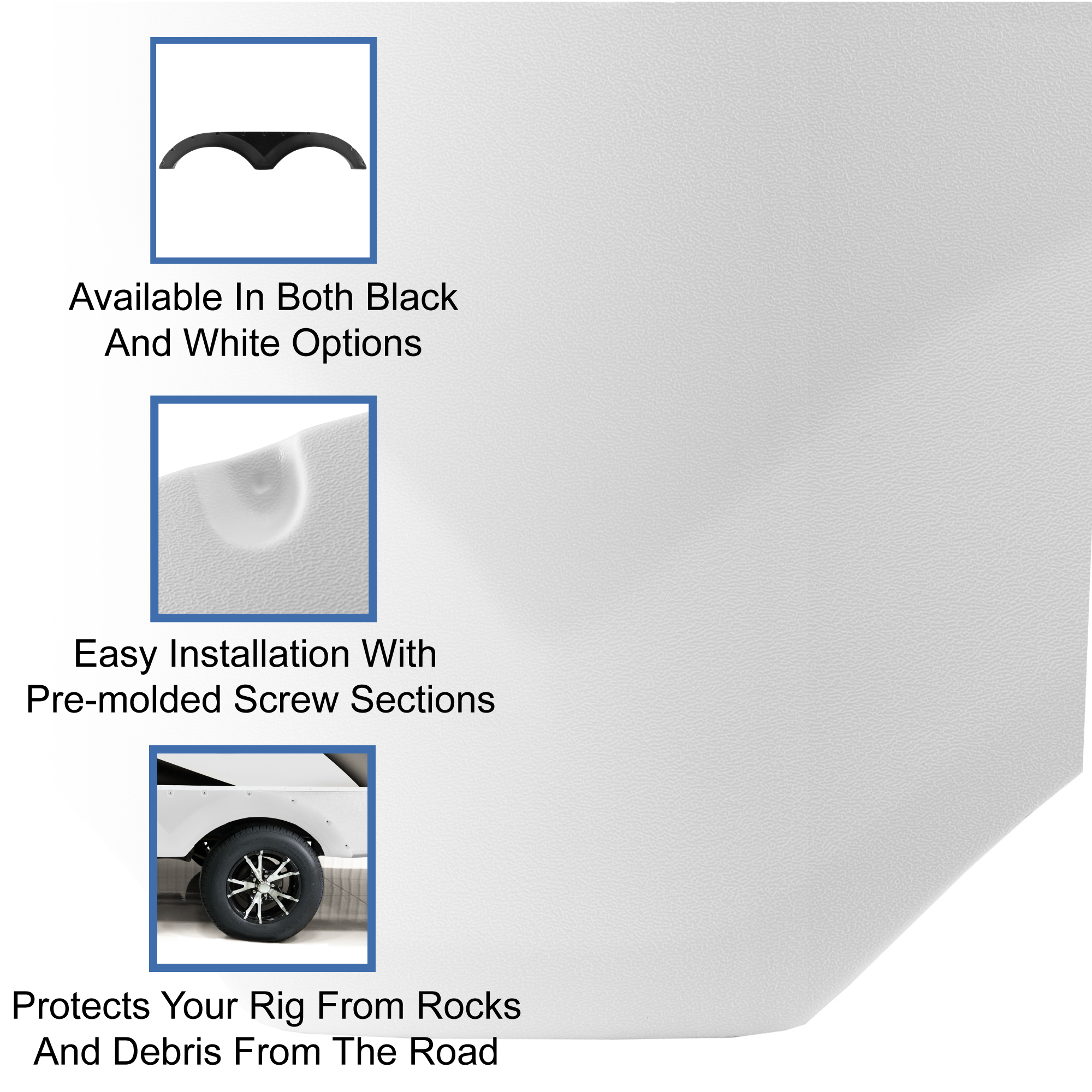 RV Tandem Fender Skirt 68 1/2